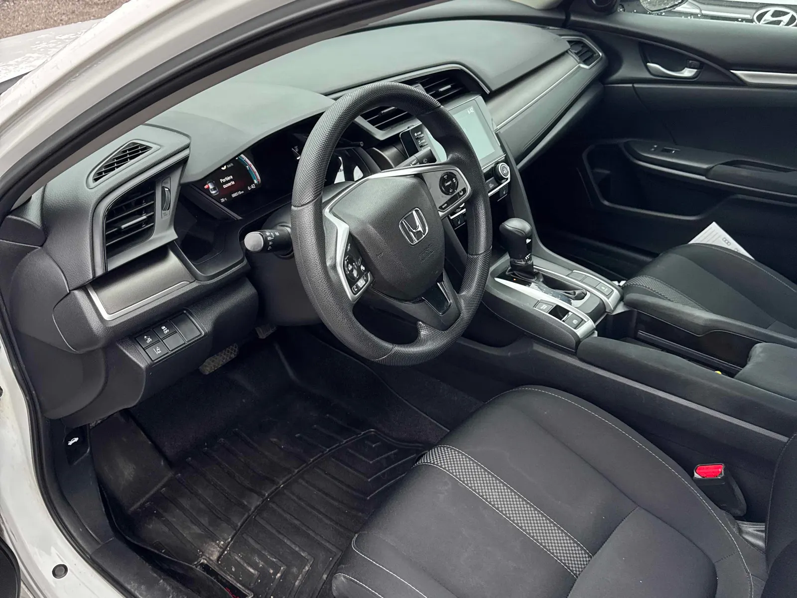 Interior driver side