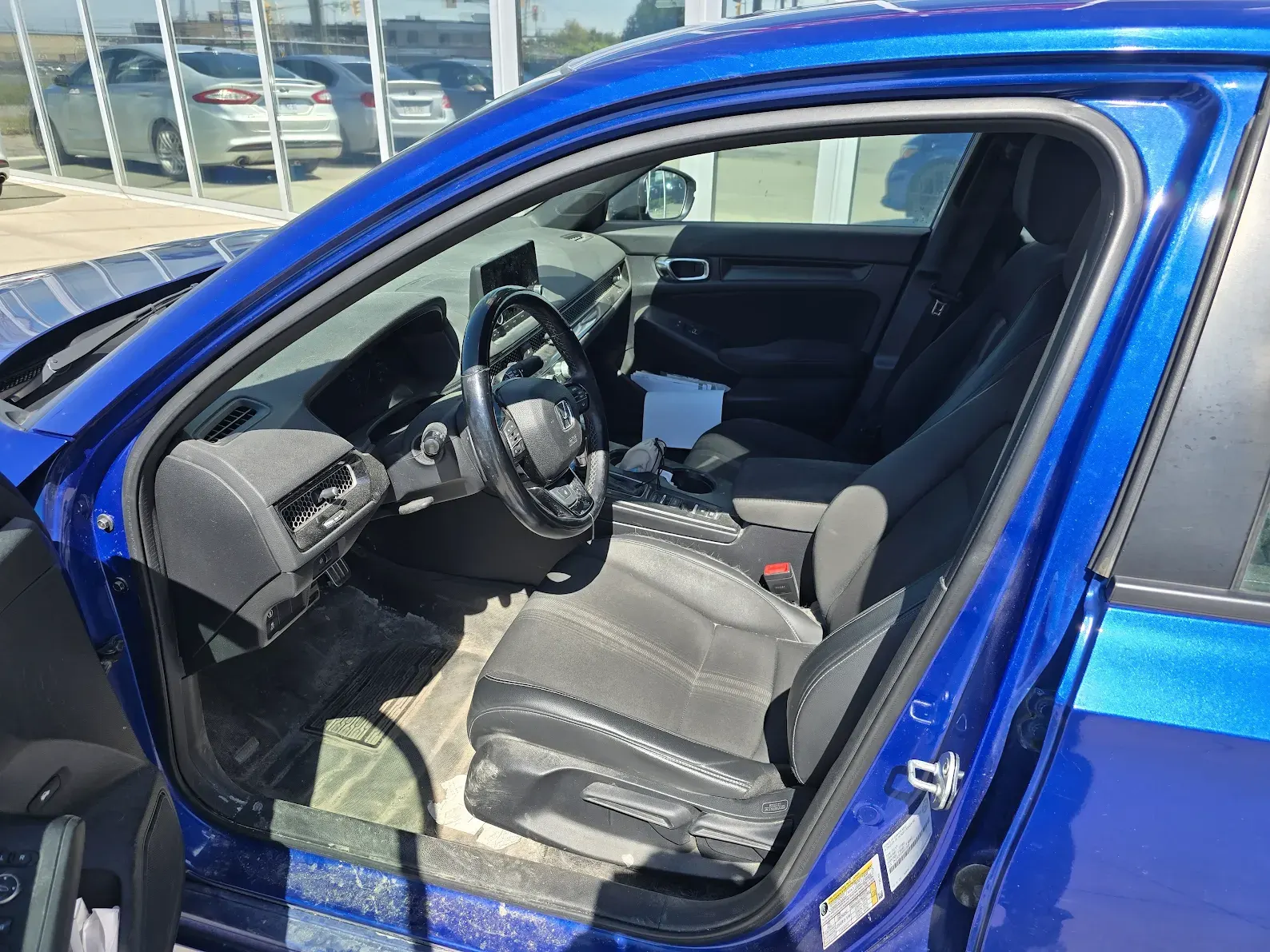 Interior driver side
