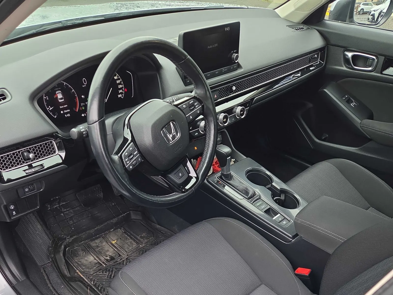 Interior driver side