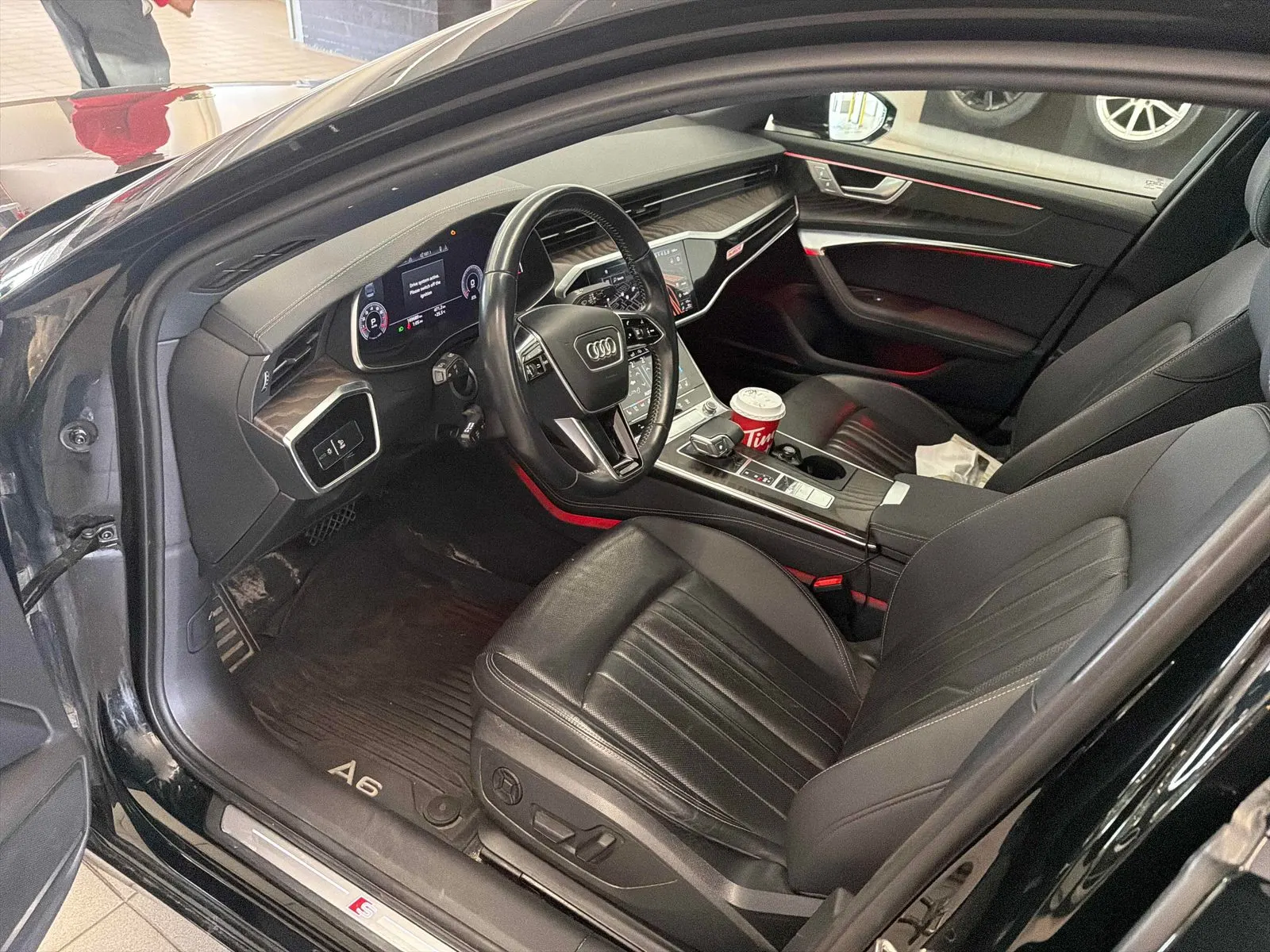 Interior driver side