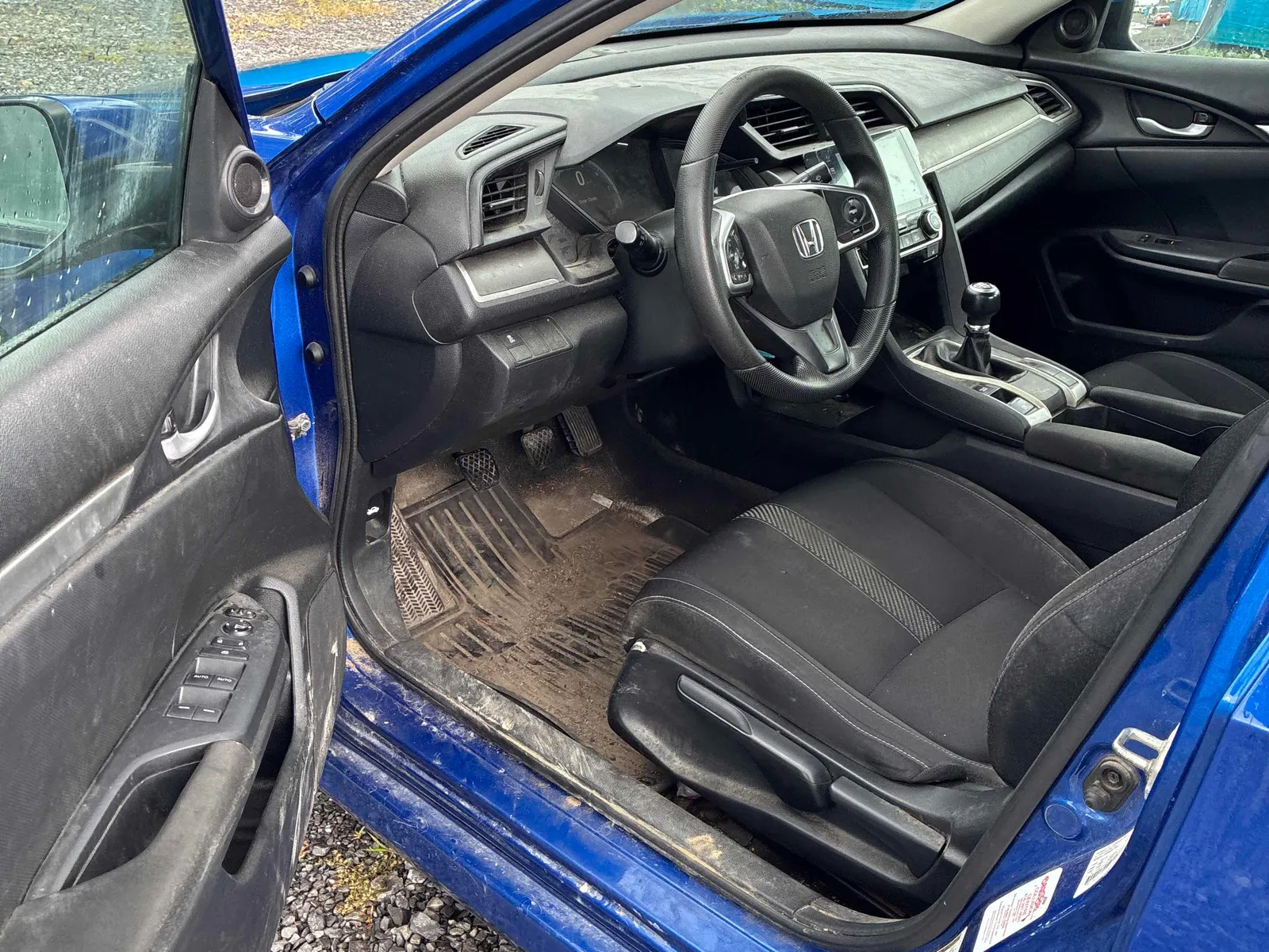 Interior driver side