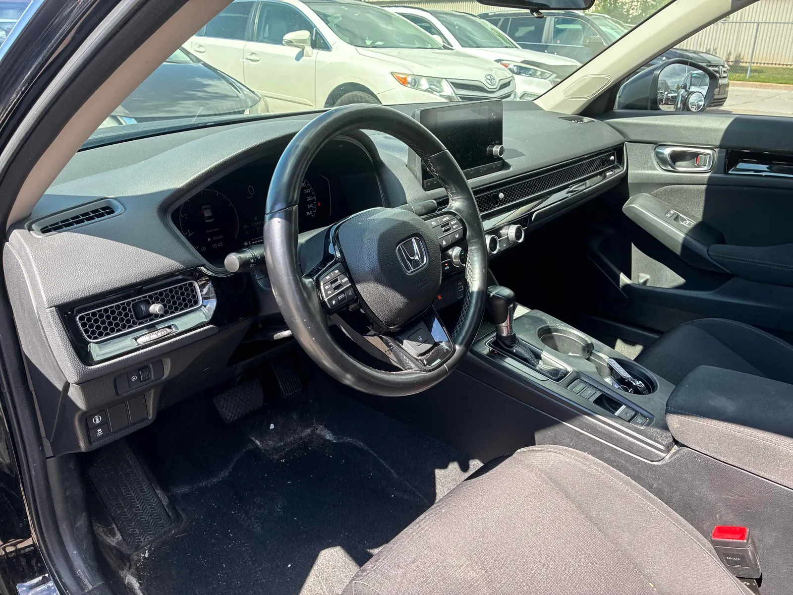 Interior driver side