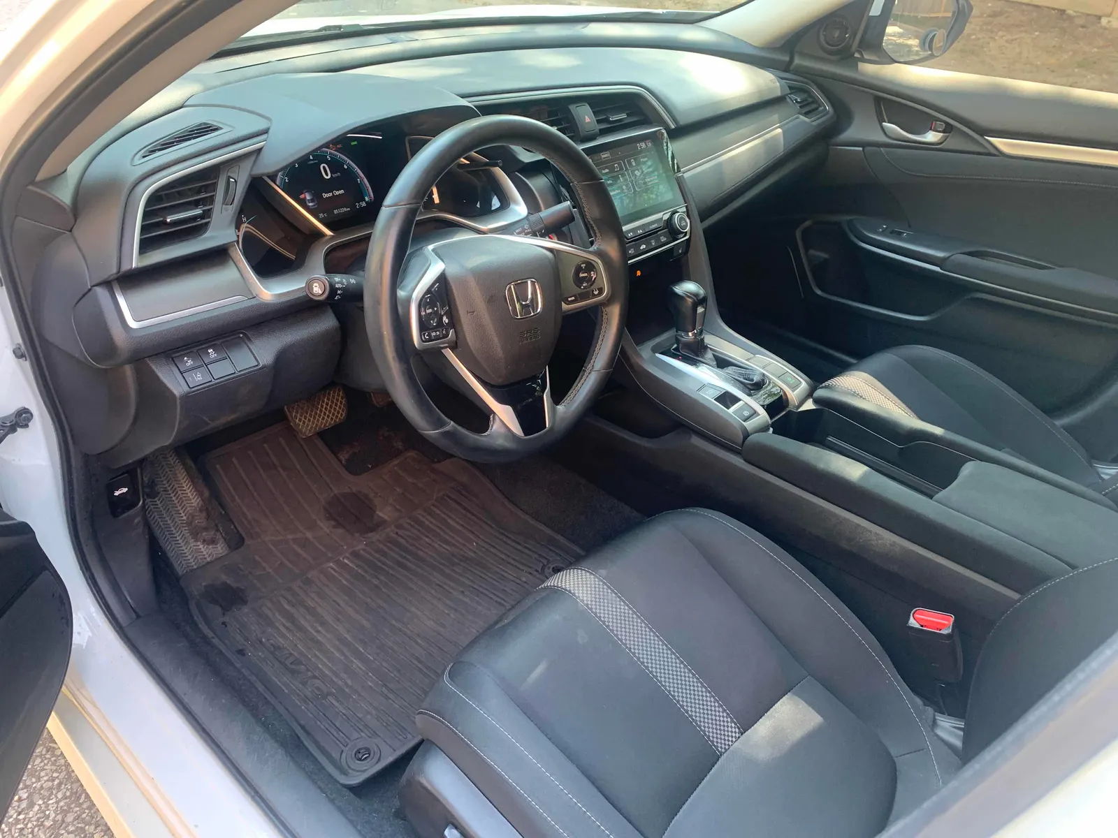 Interior driver side