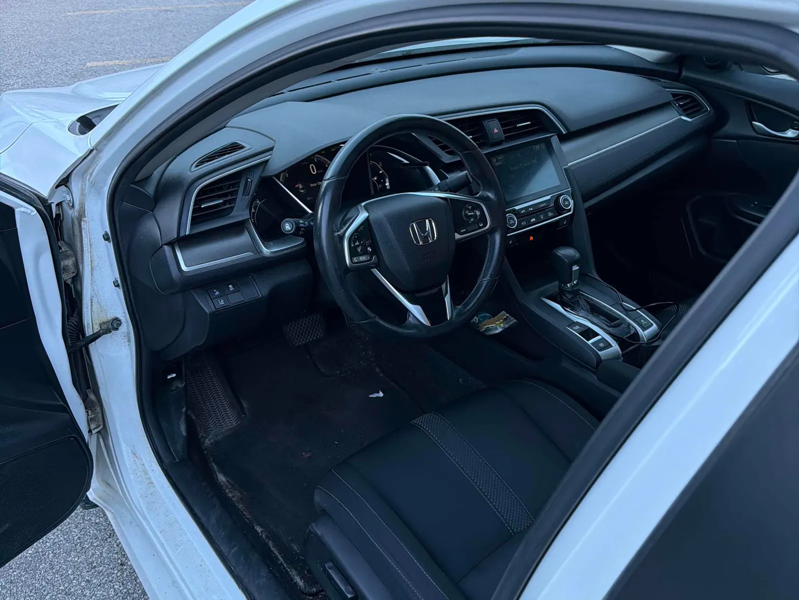 Interior driver side