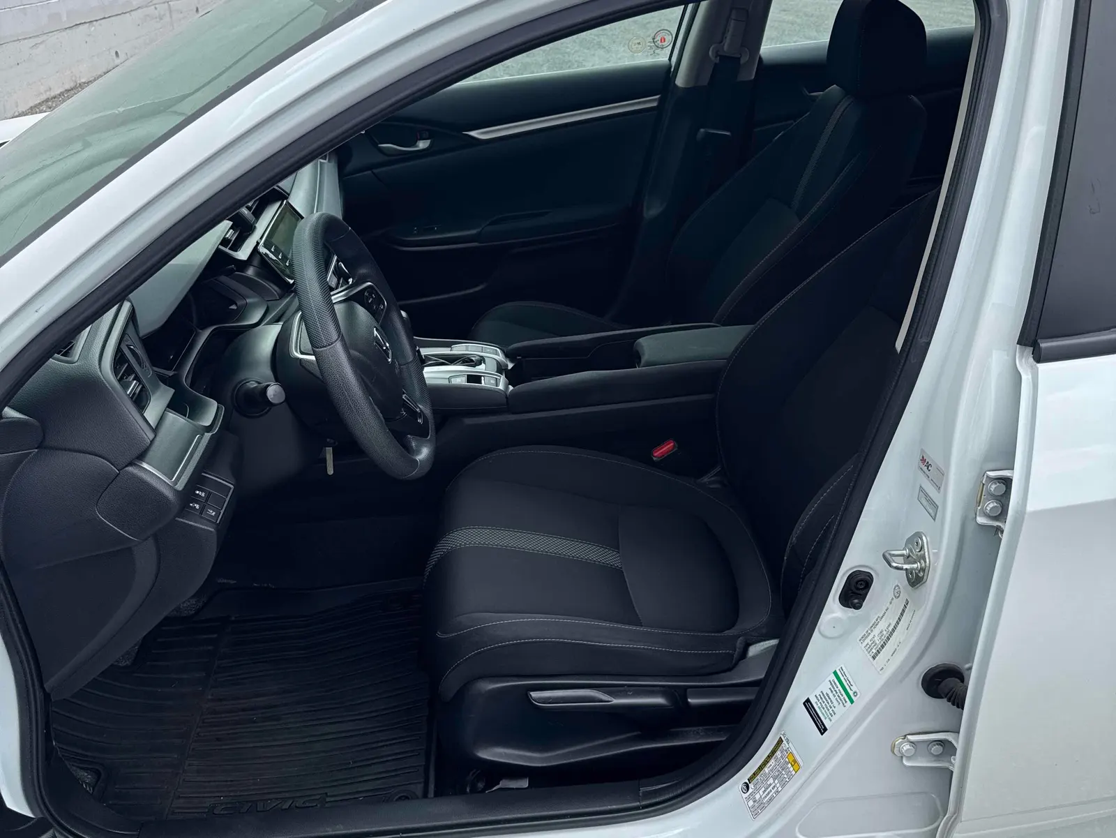 Interior driver side