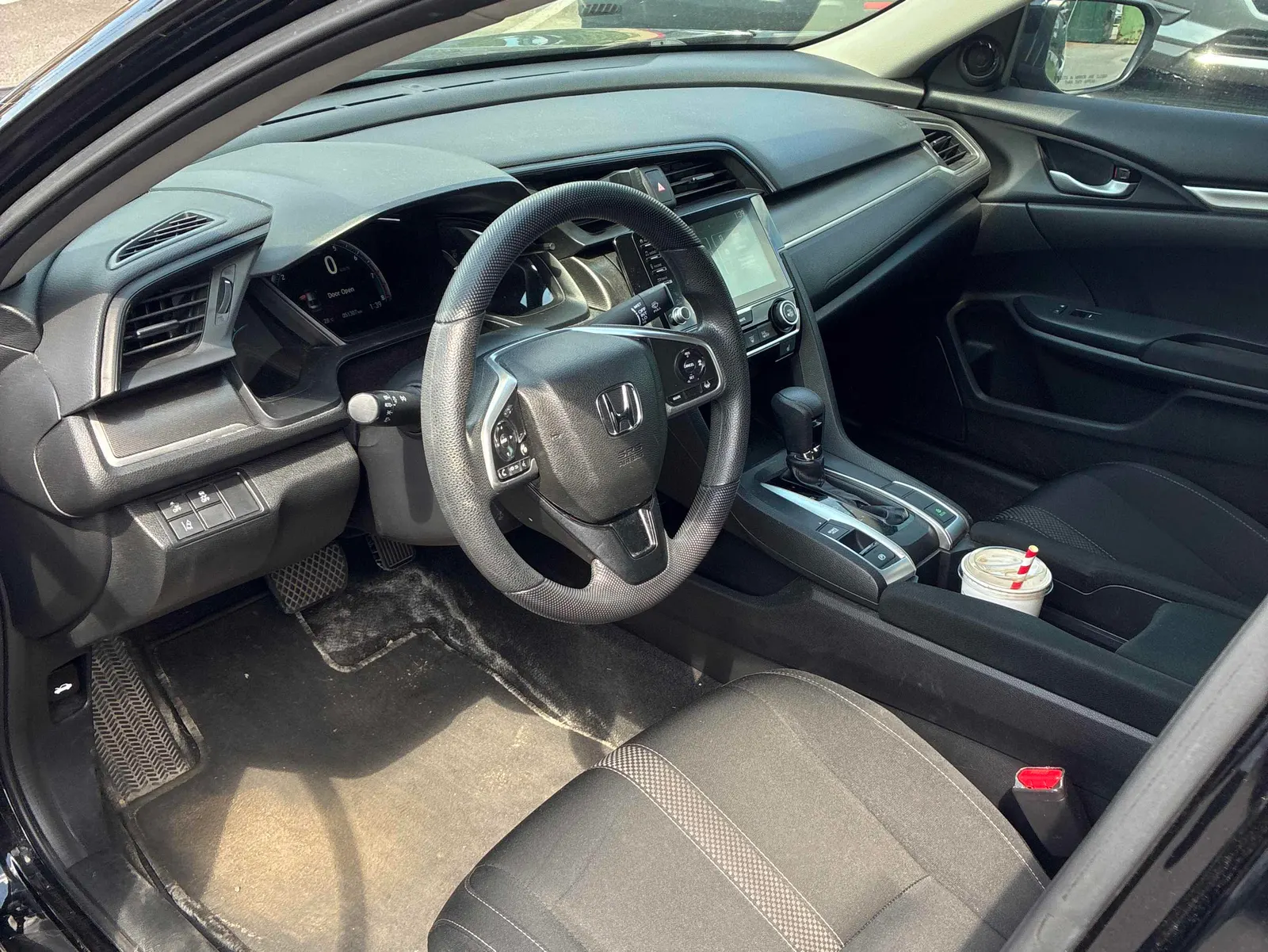 Interior driver side