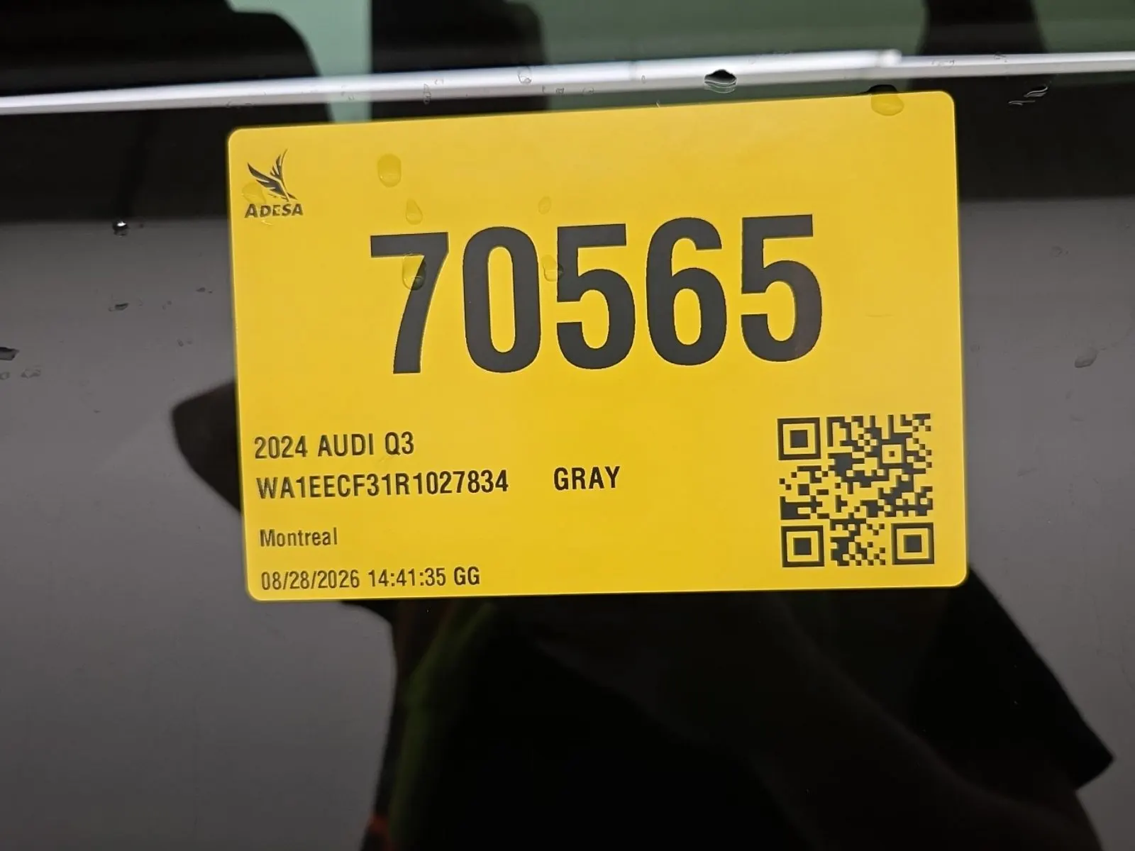 Inventory Label Photo