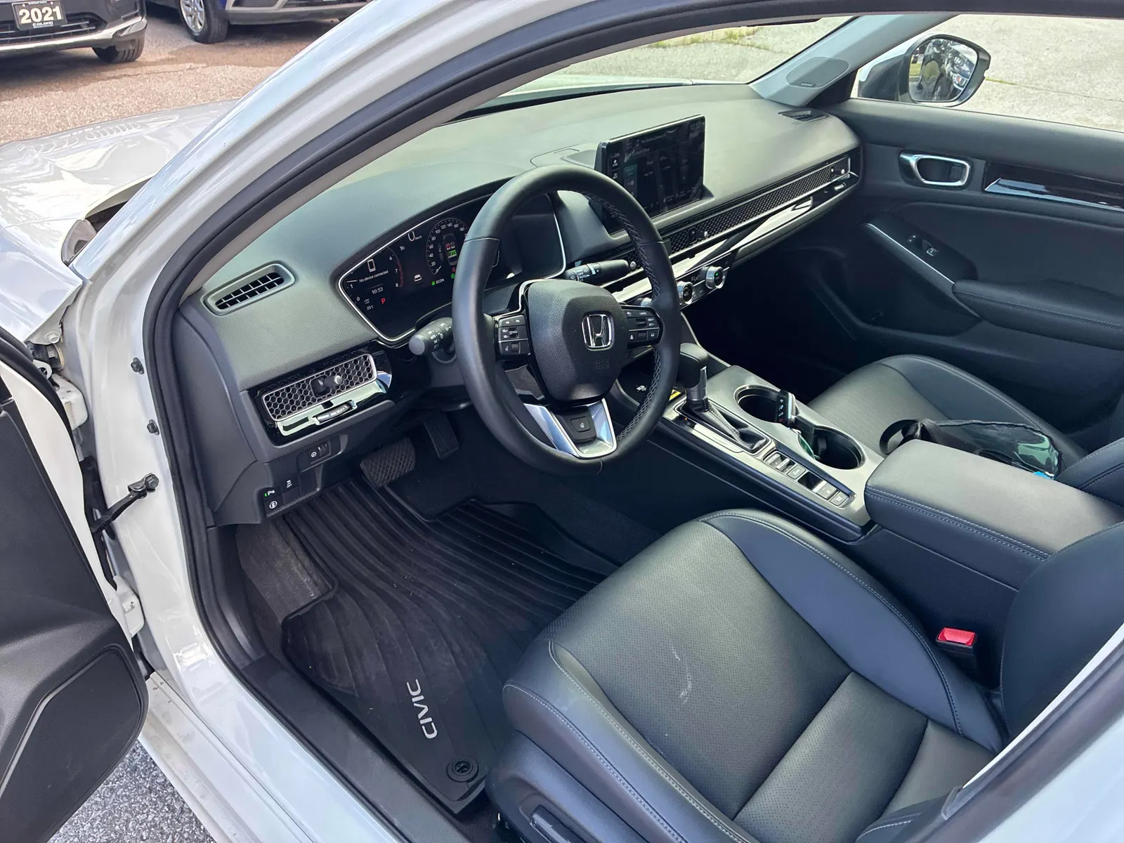 Interior driver side