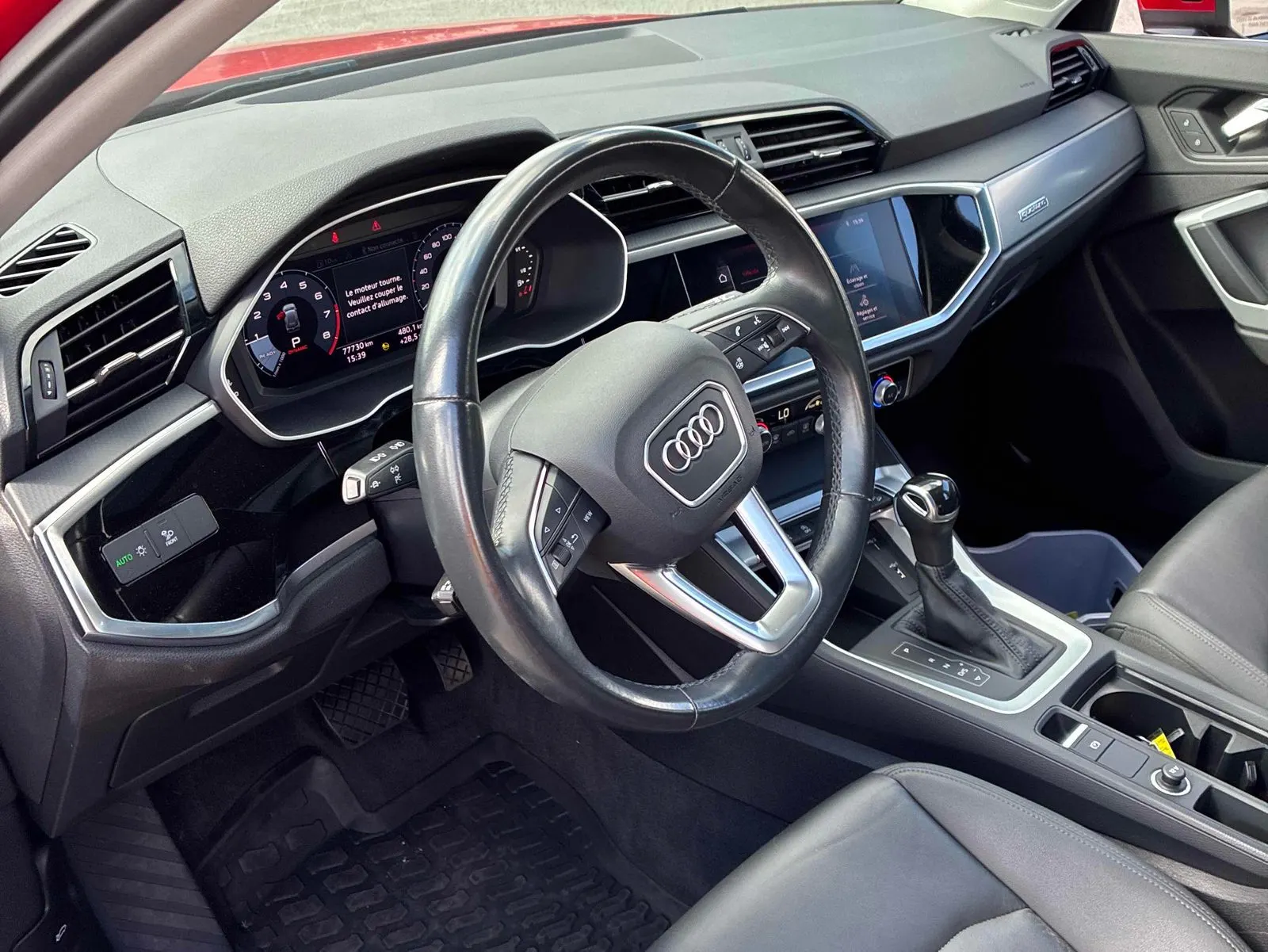 Interior driver side