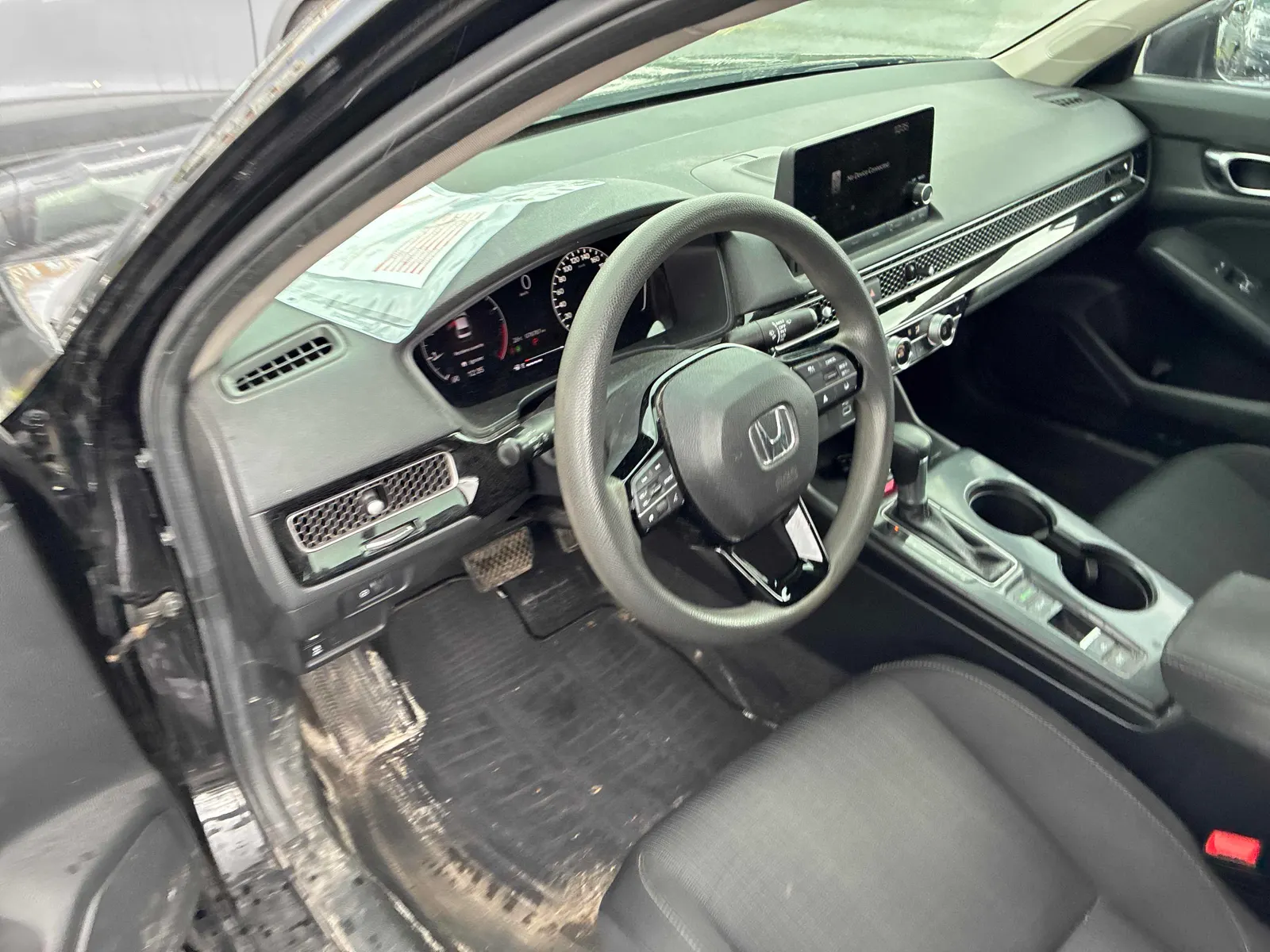 Interior driver side