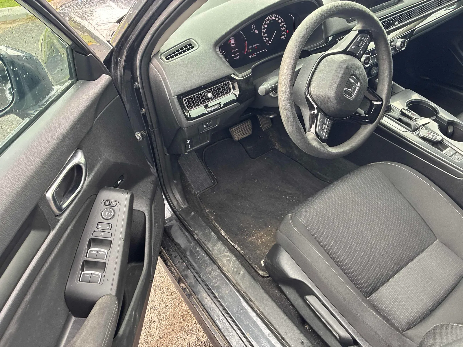Interior driver side