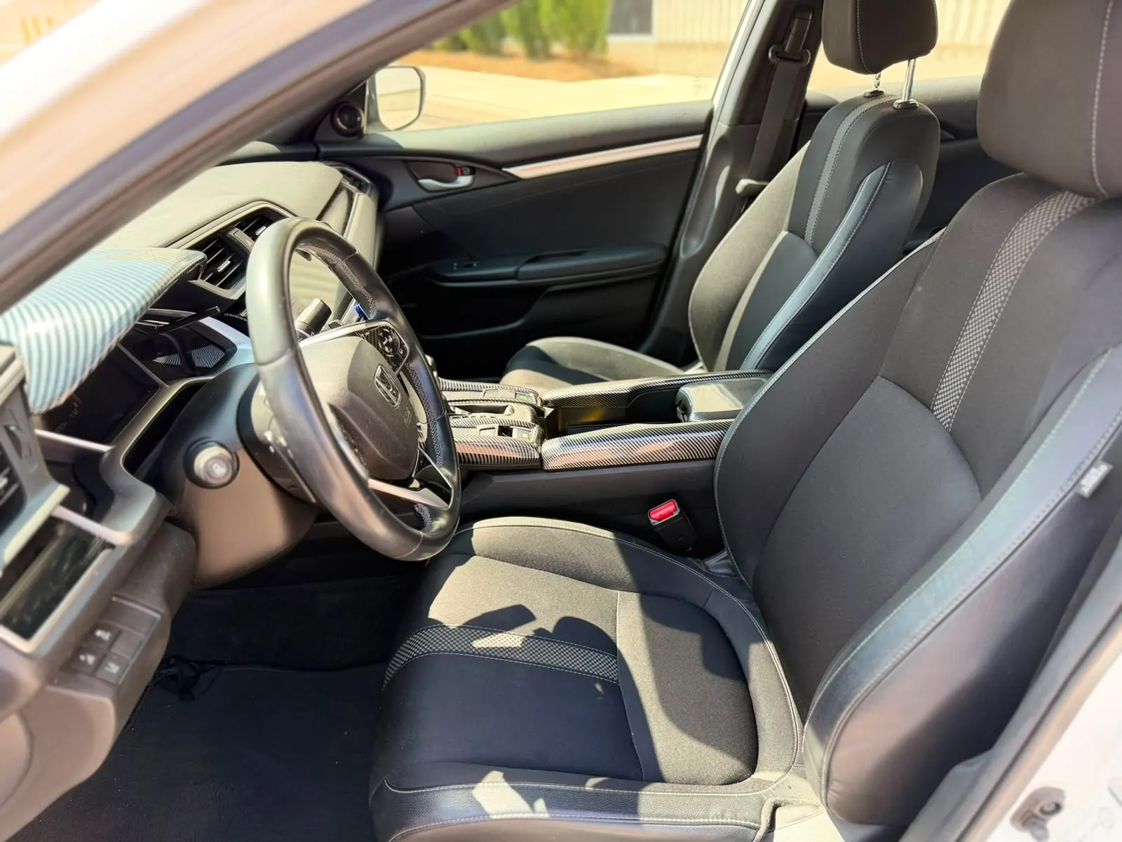 Interior driver side