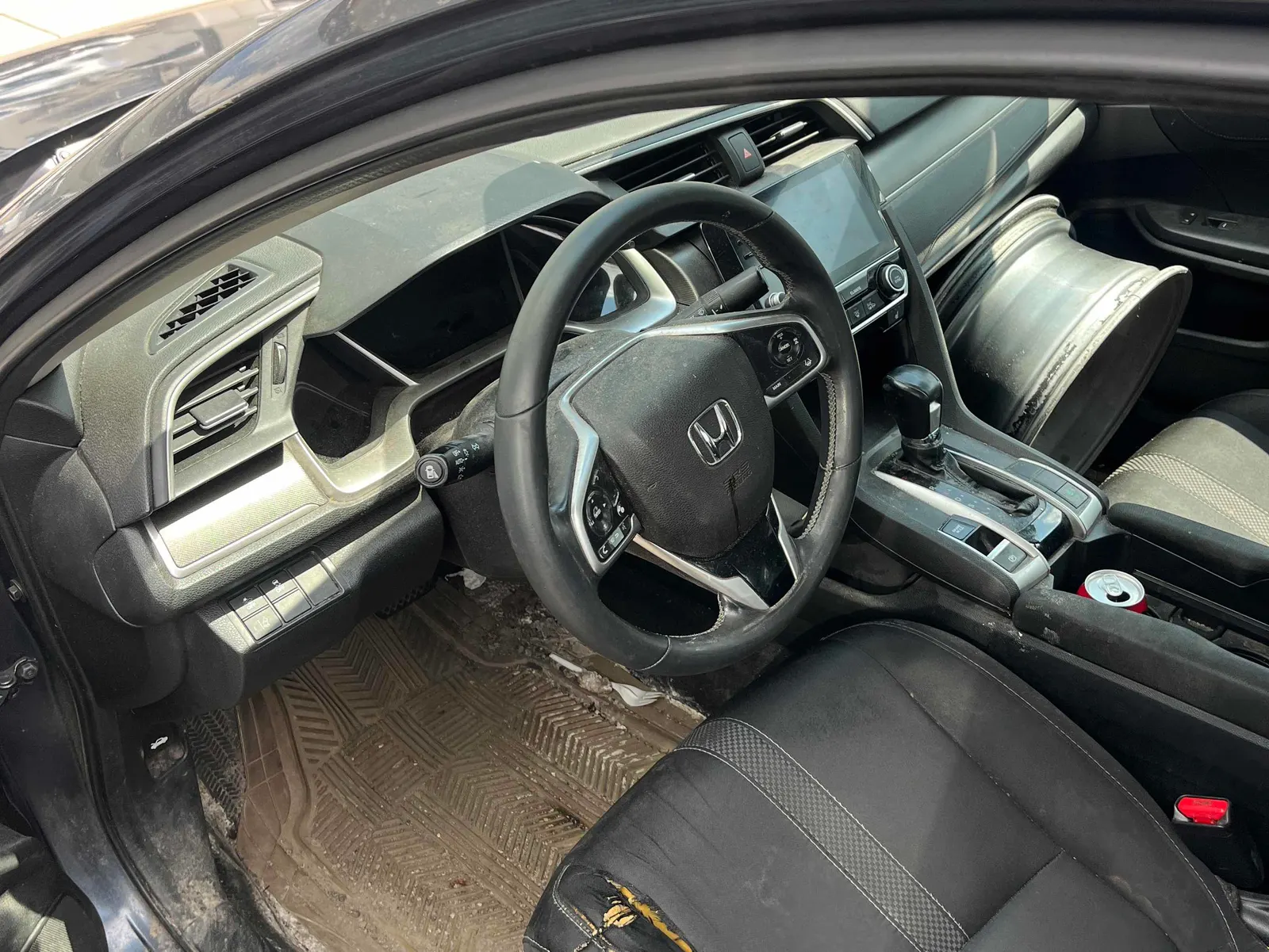 Interior driver side