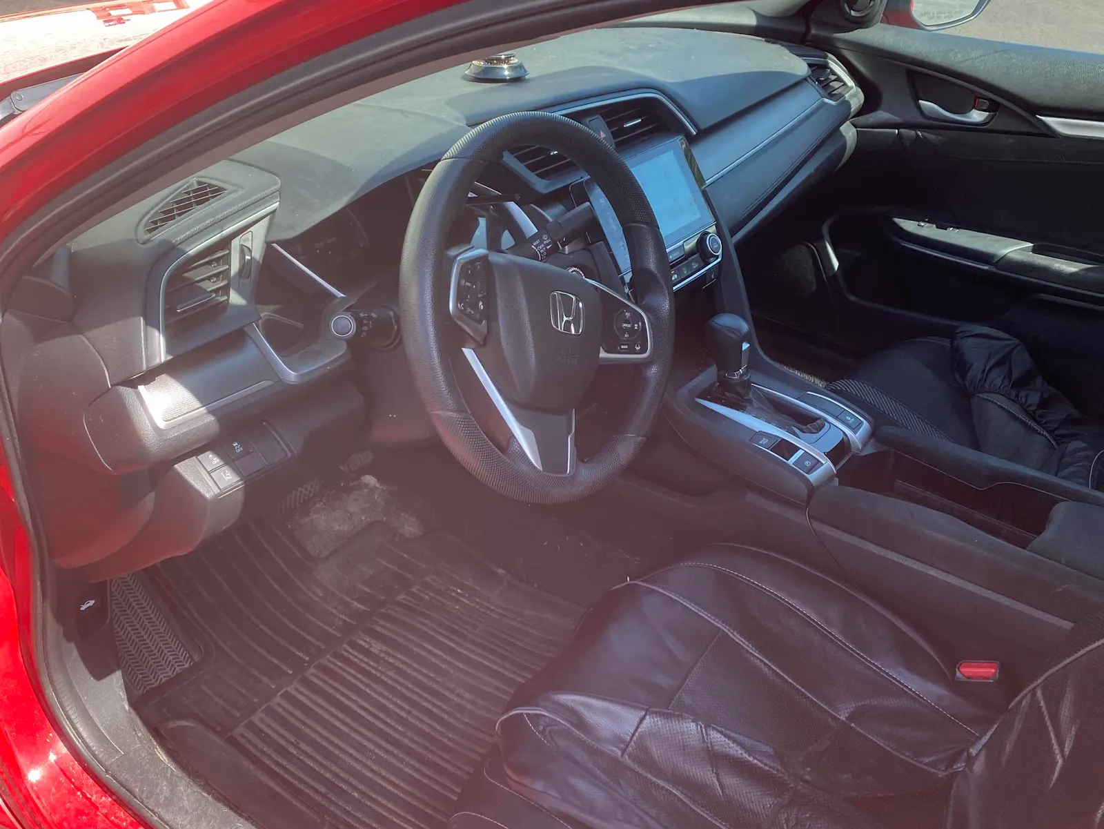 Interior driver side