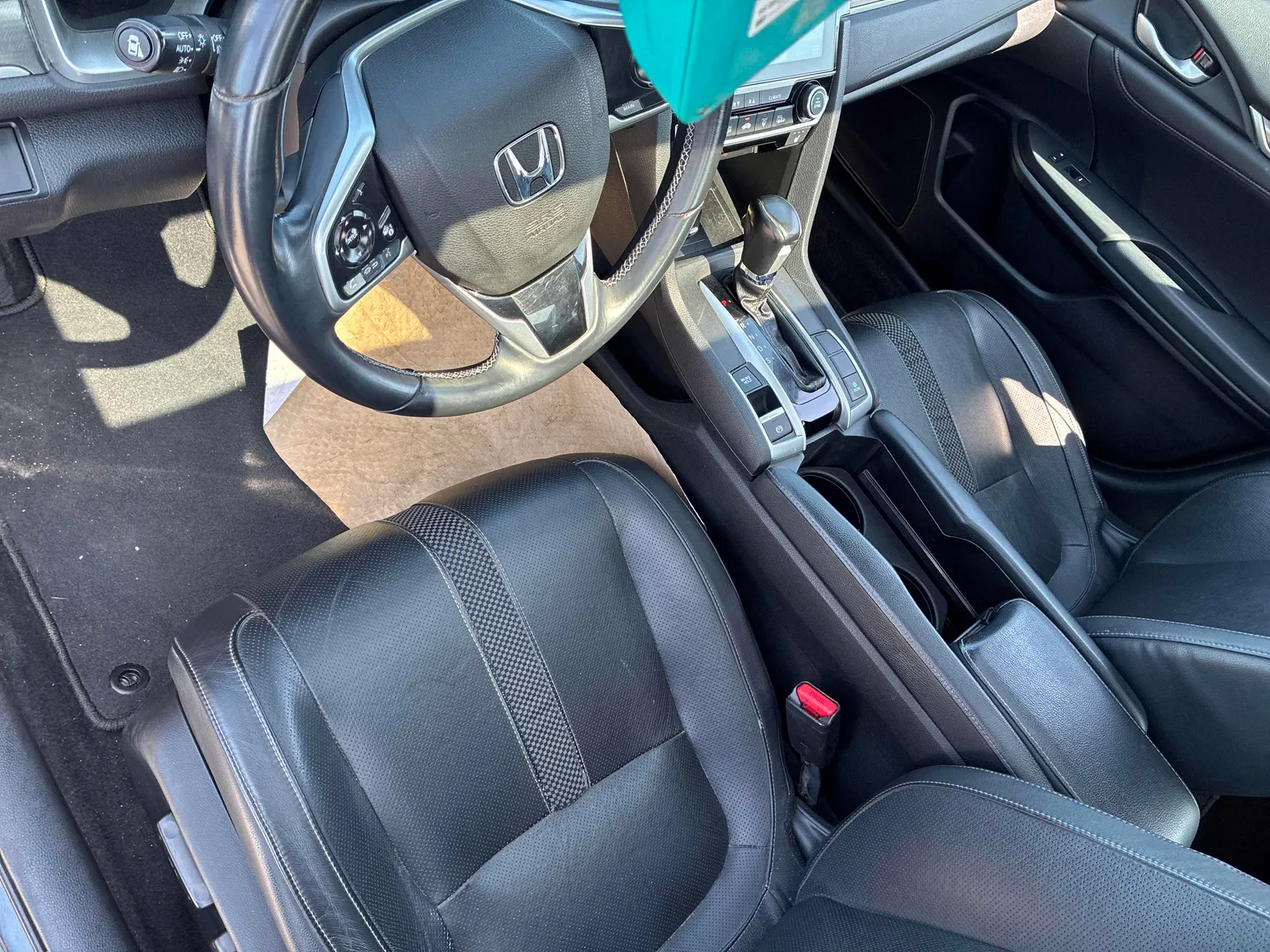 Interior driver side
