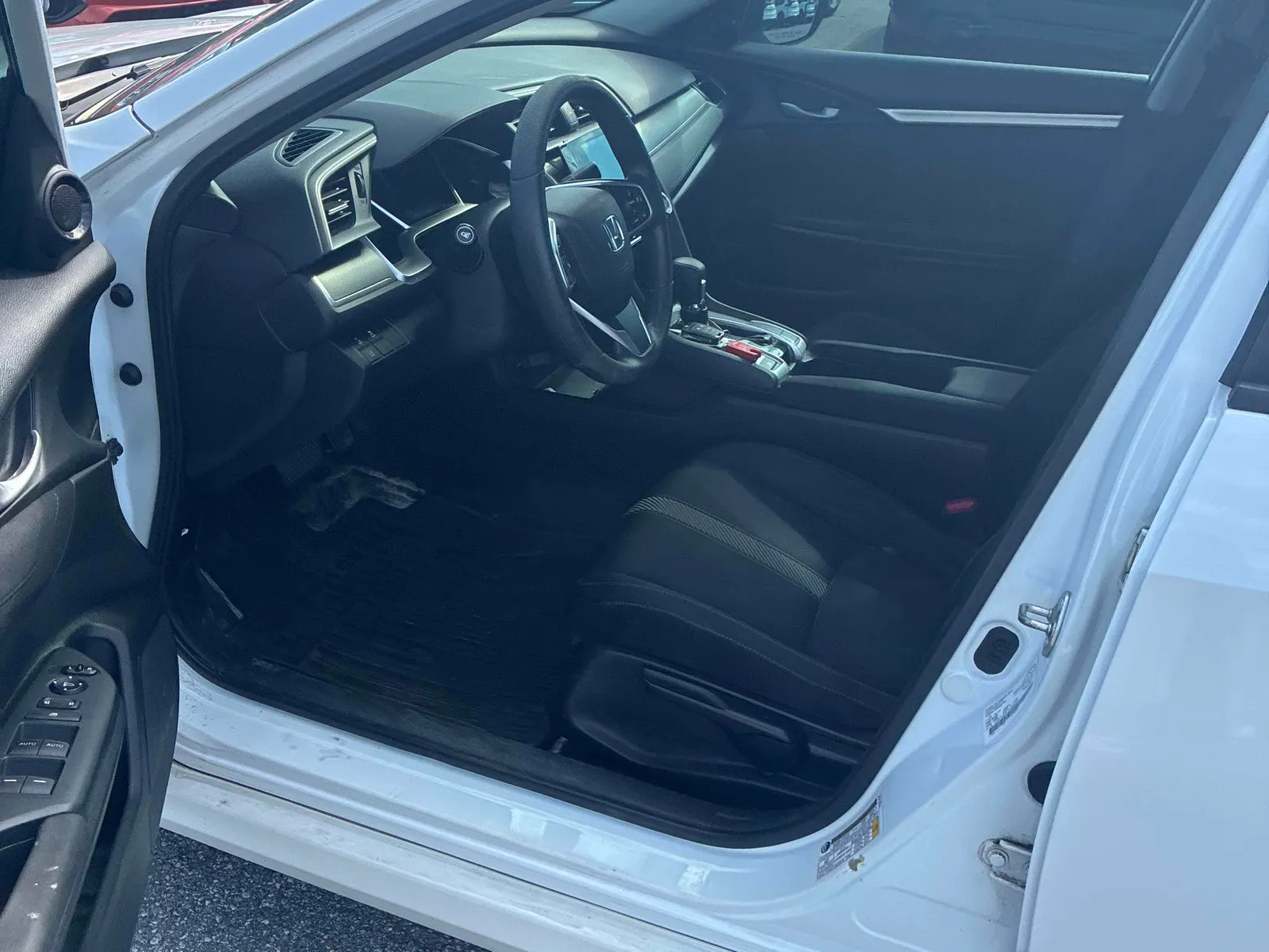 Interior driver side
