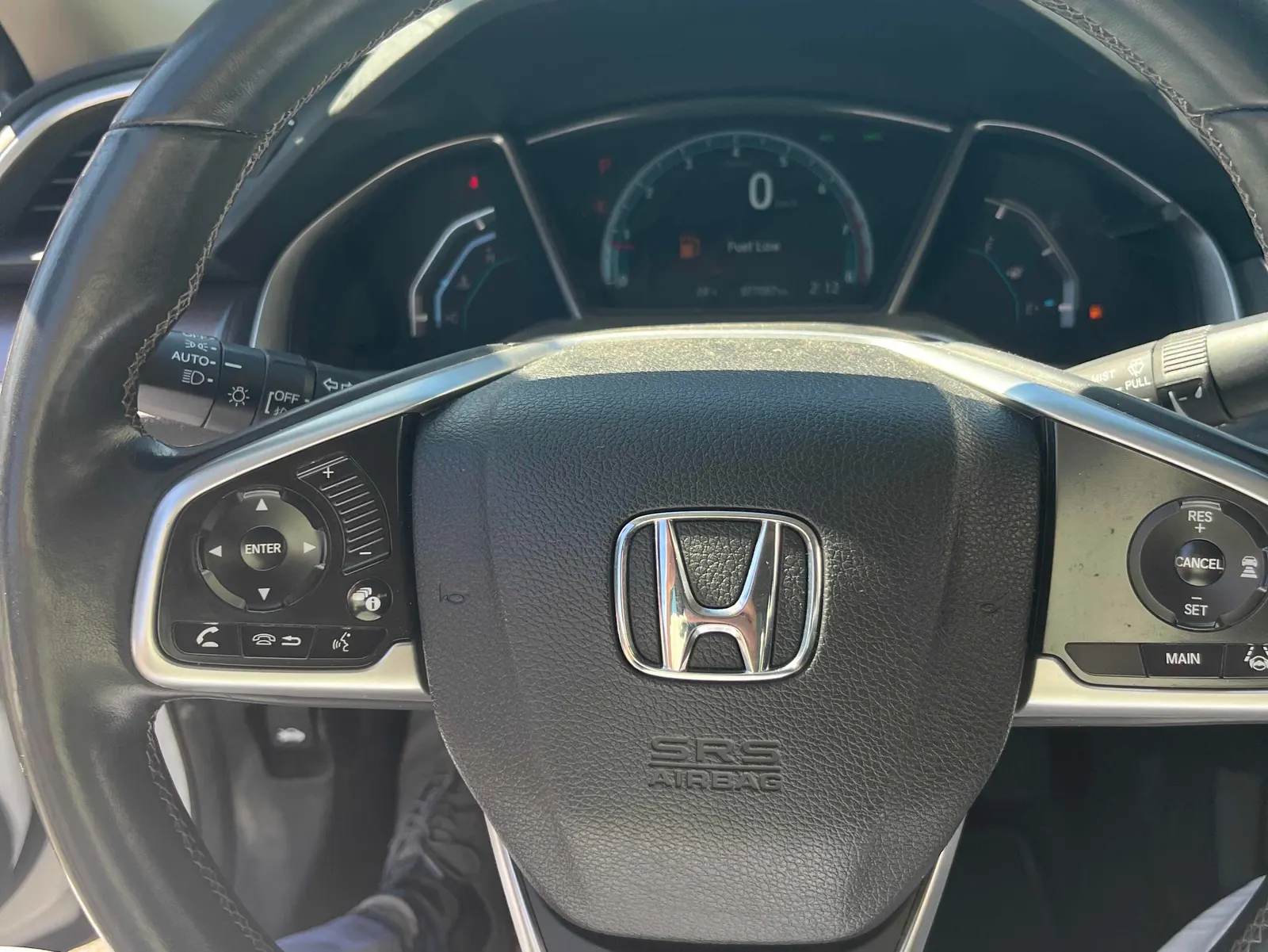 Interior driver side