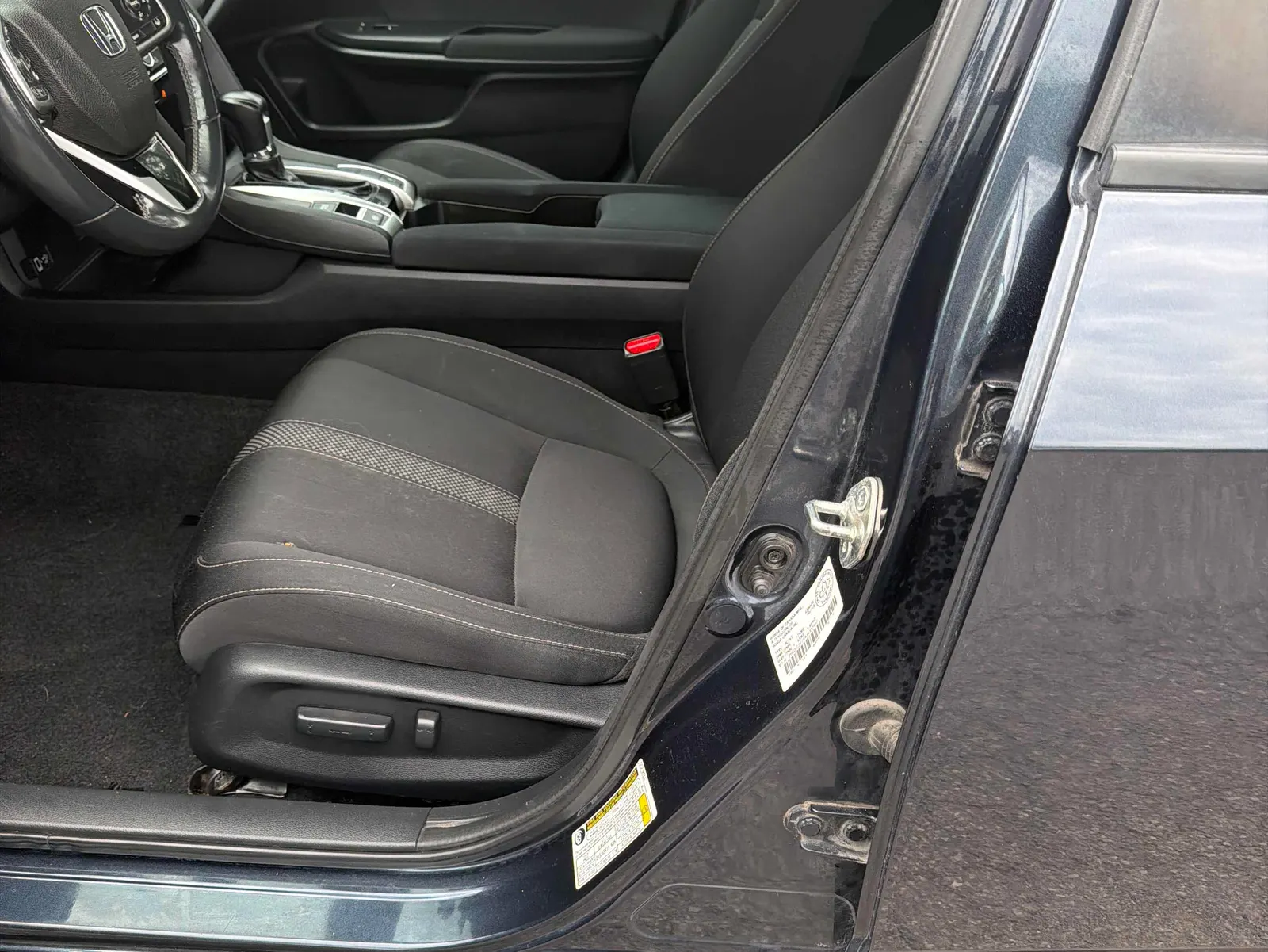 Interior driver side