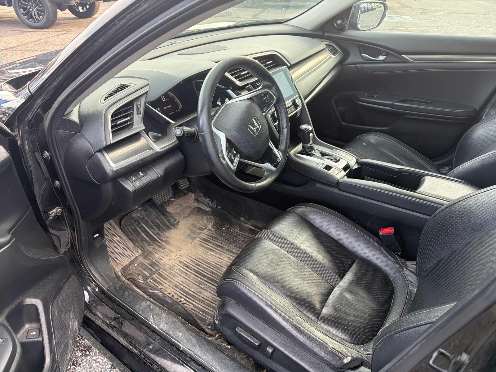 Interior driver side