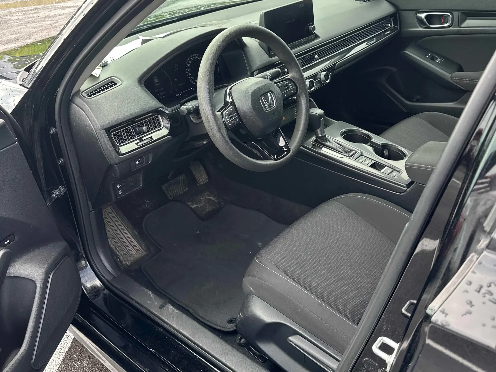 Interior driver side