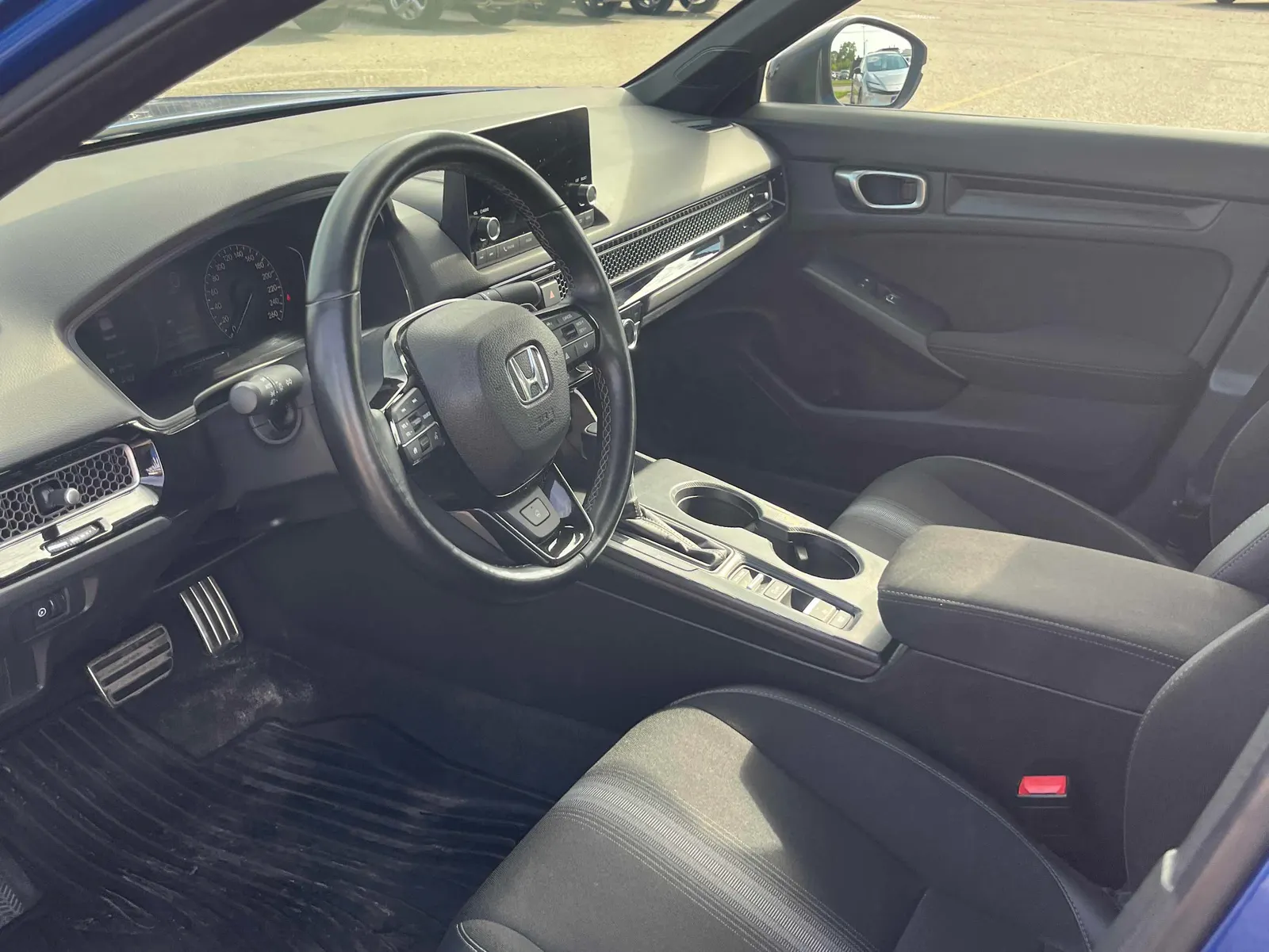 Interior driver side