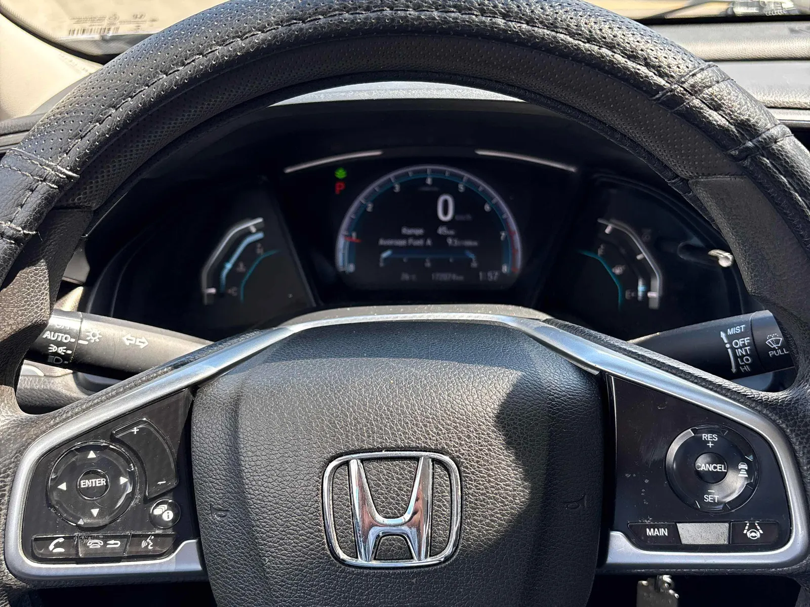 Interior driver side
