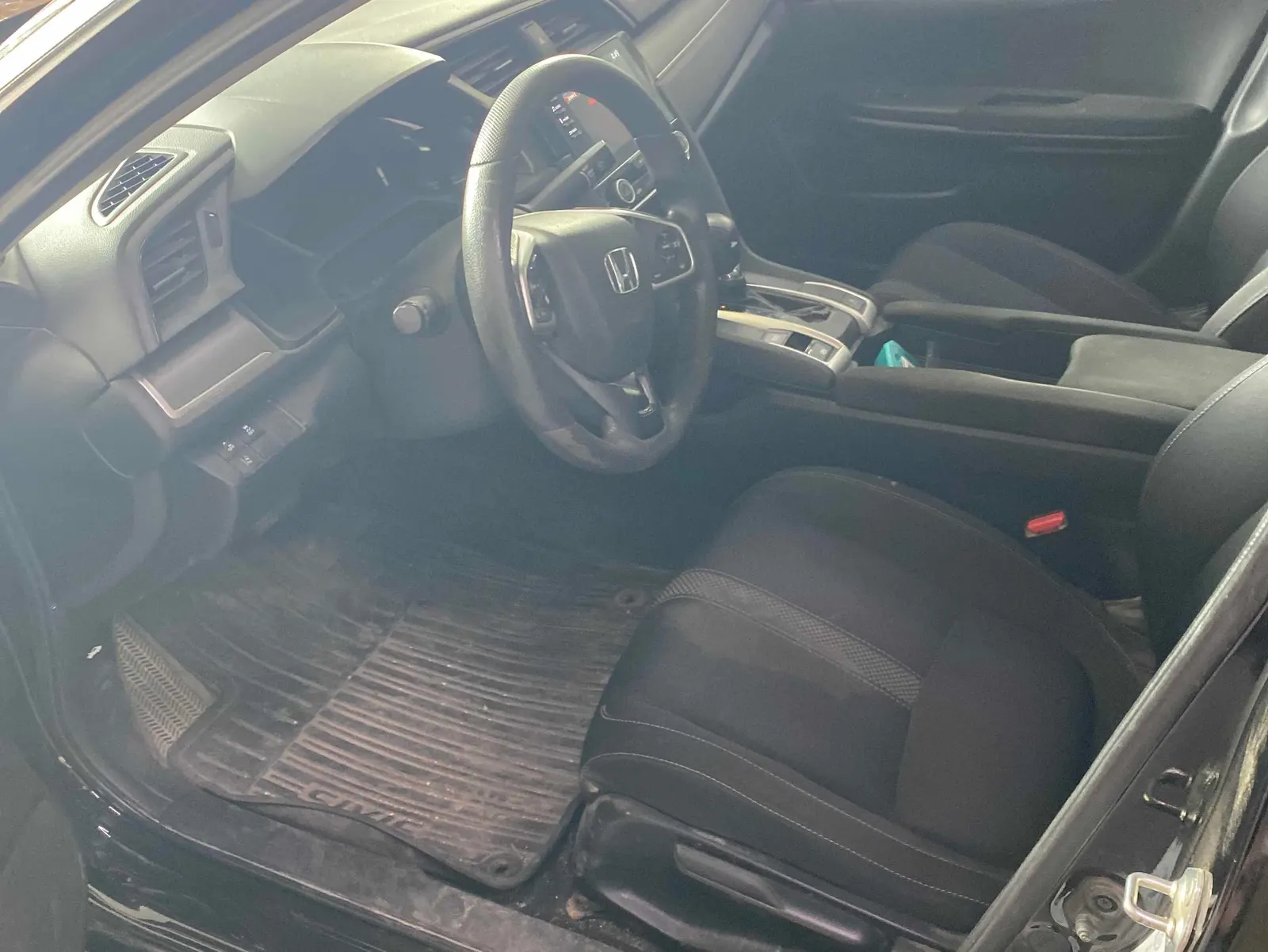 Interior driver side