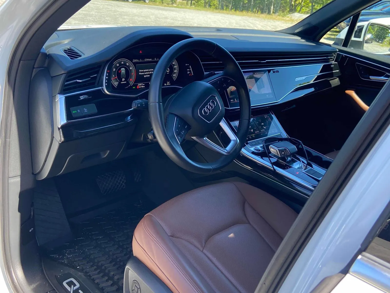 Interior driver side