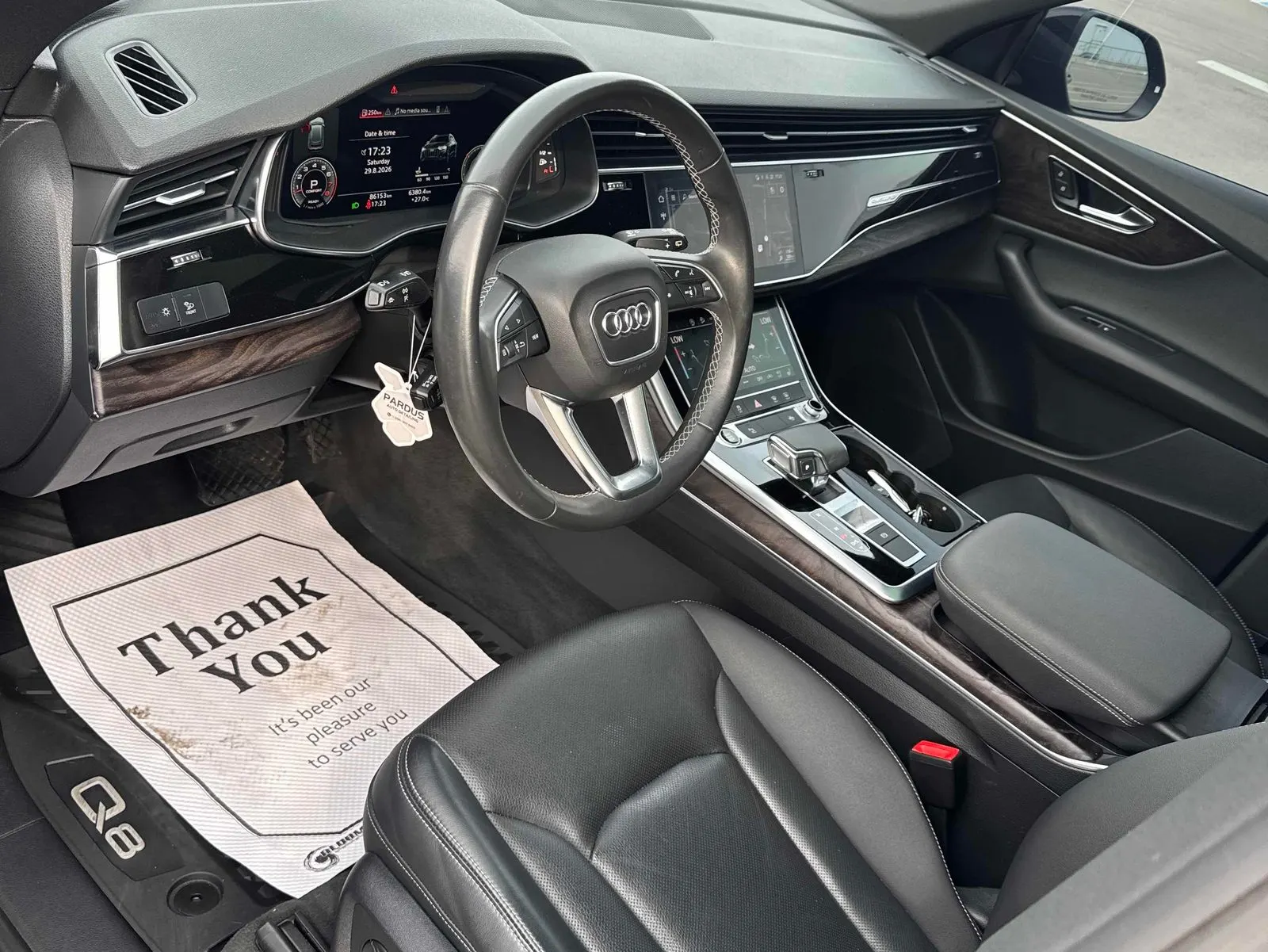 Interior driver side