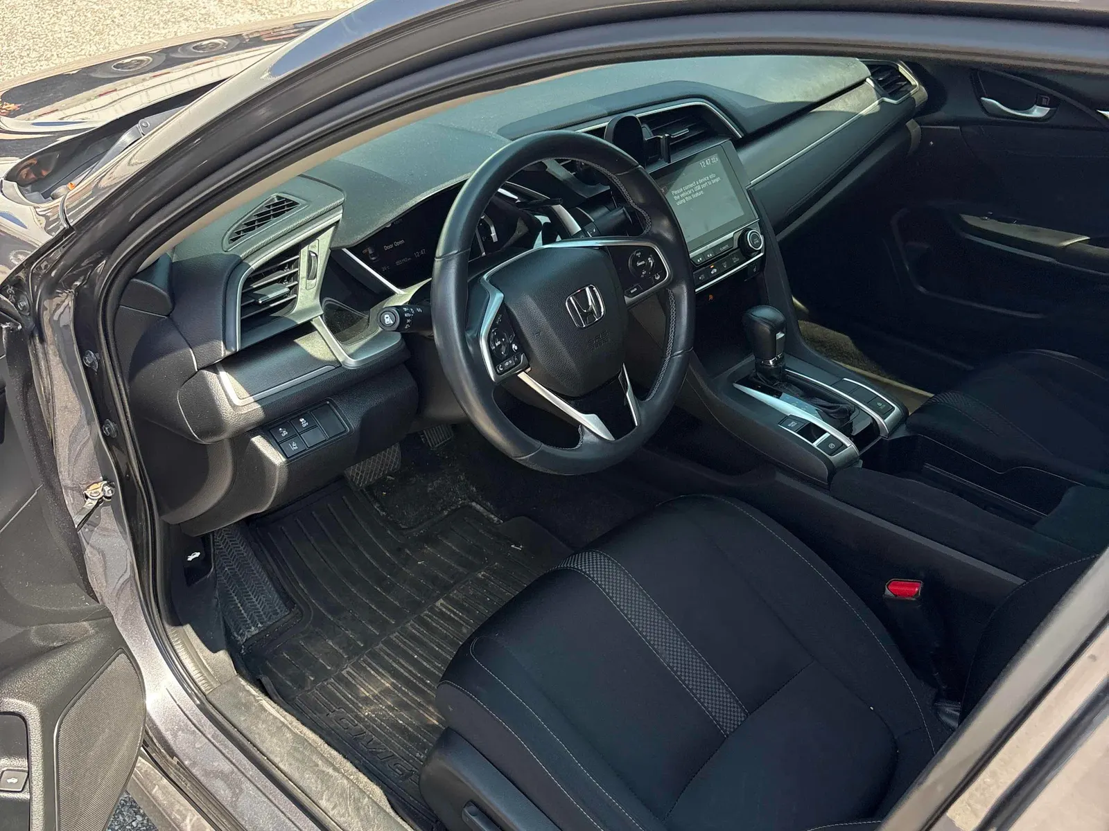 Interior driver side