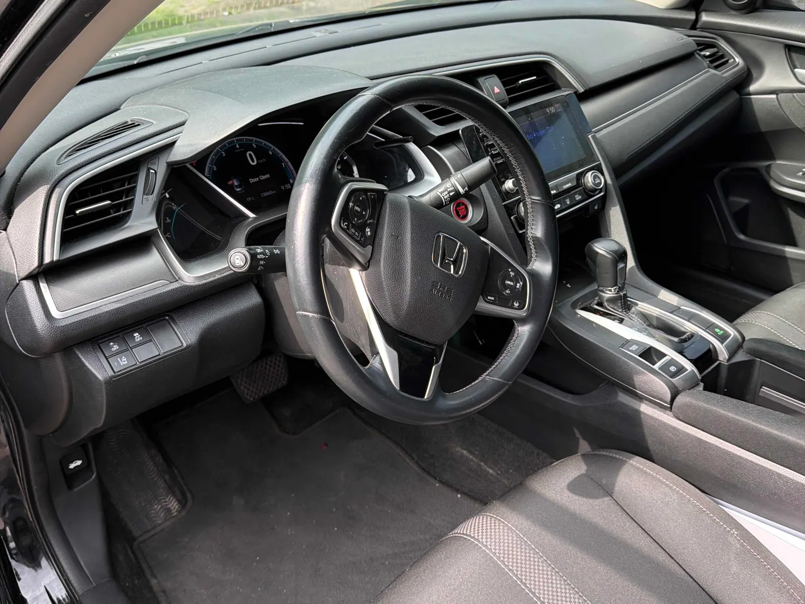Interior driver side
