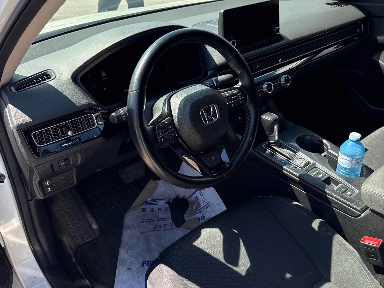 Interior driver side