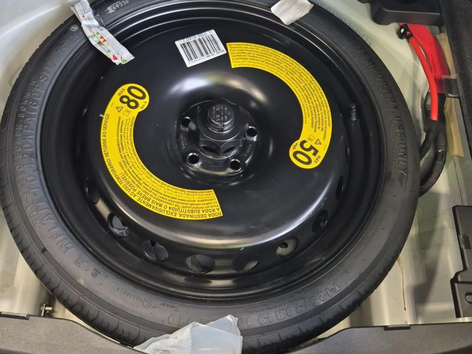 Spare Tire & Wheel Photo