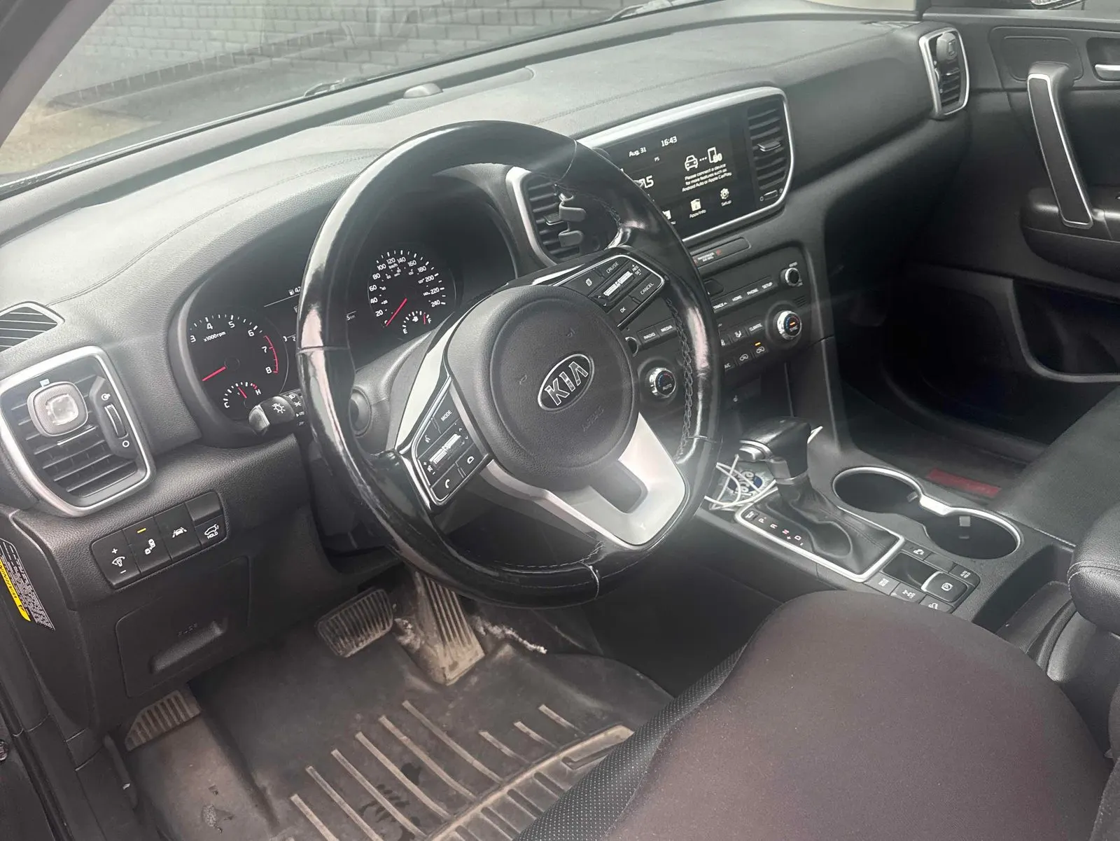 Interior driver side