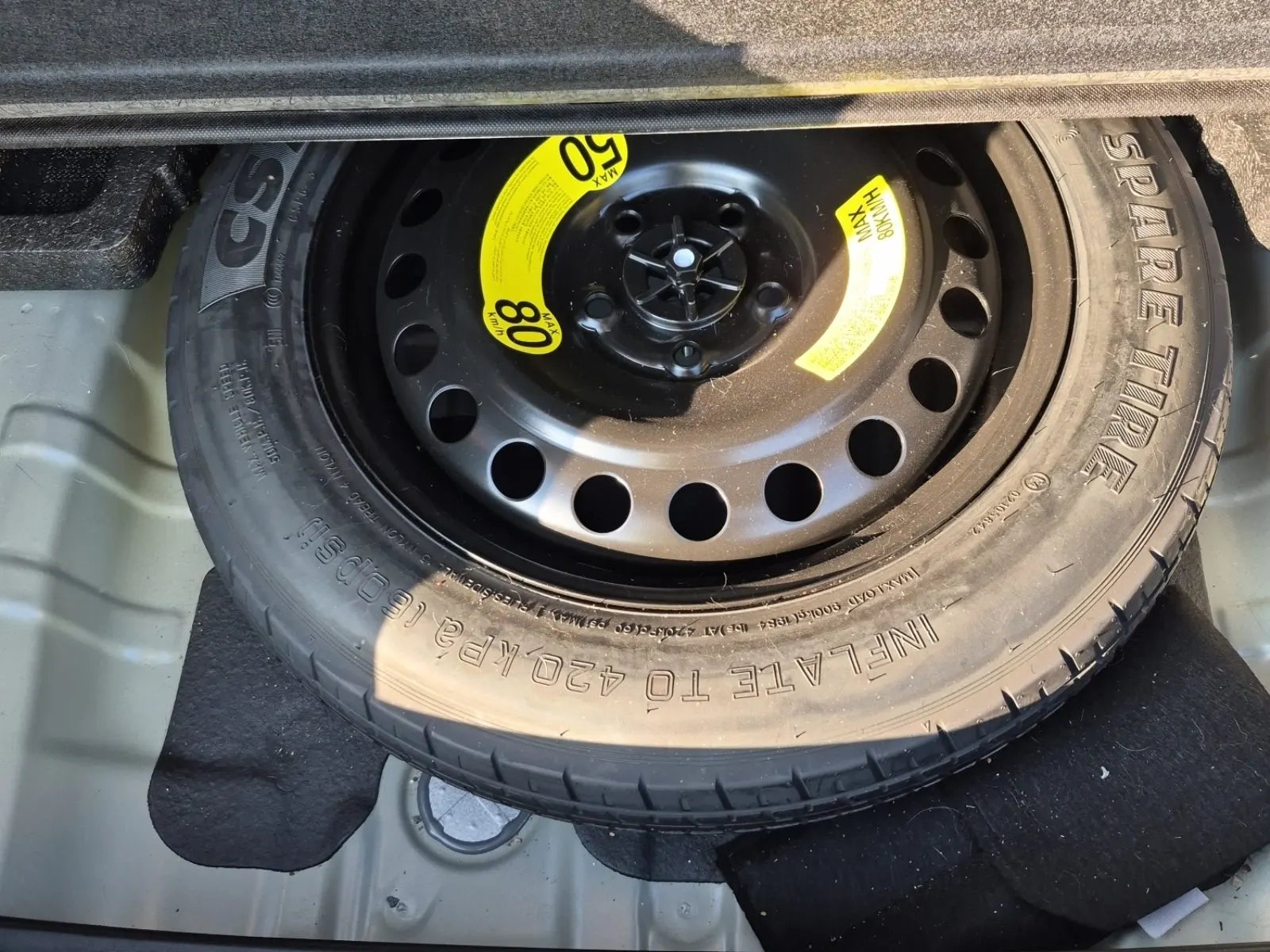 Spare Tire & Wheel Photo
