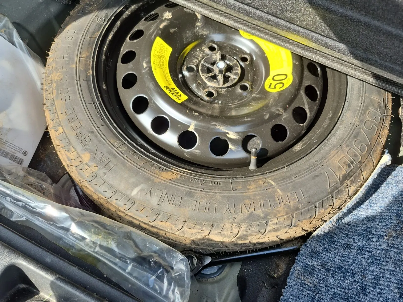 Spare Tire & Wheel Photo