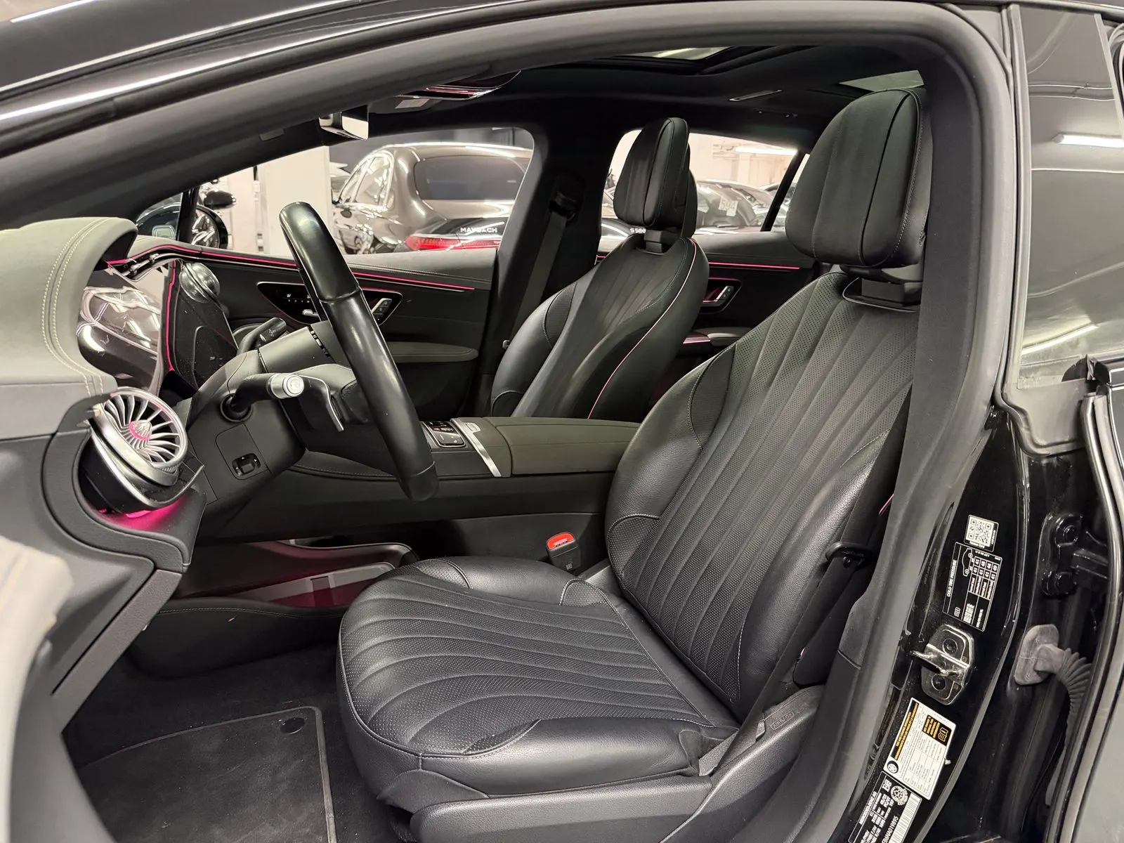 Interior driver side