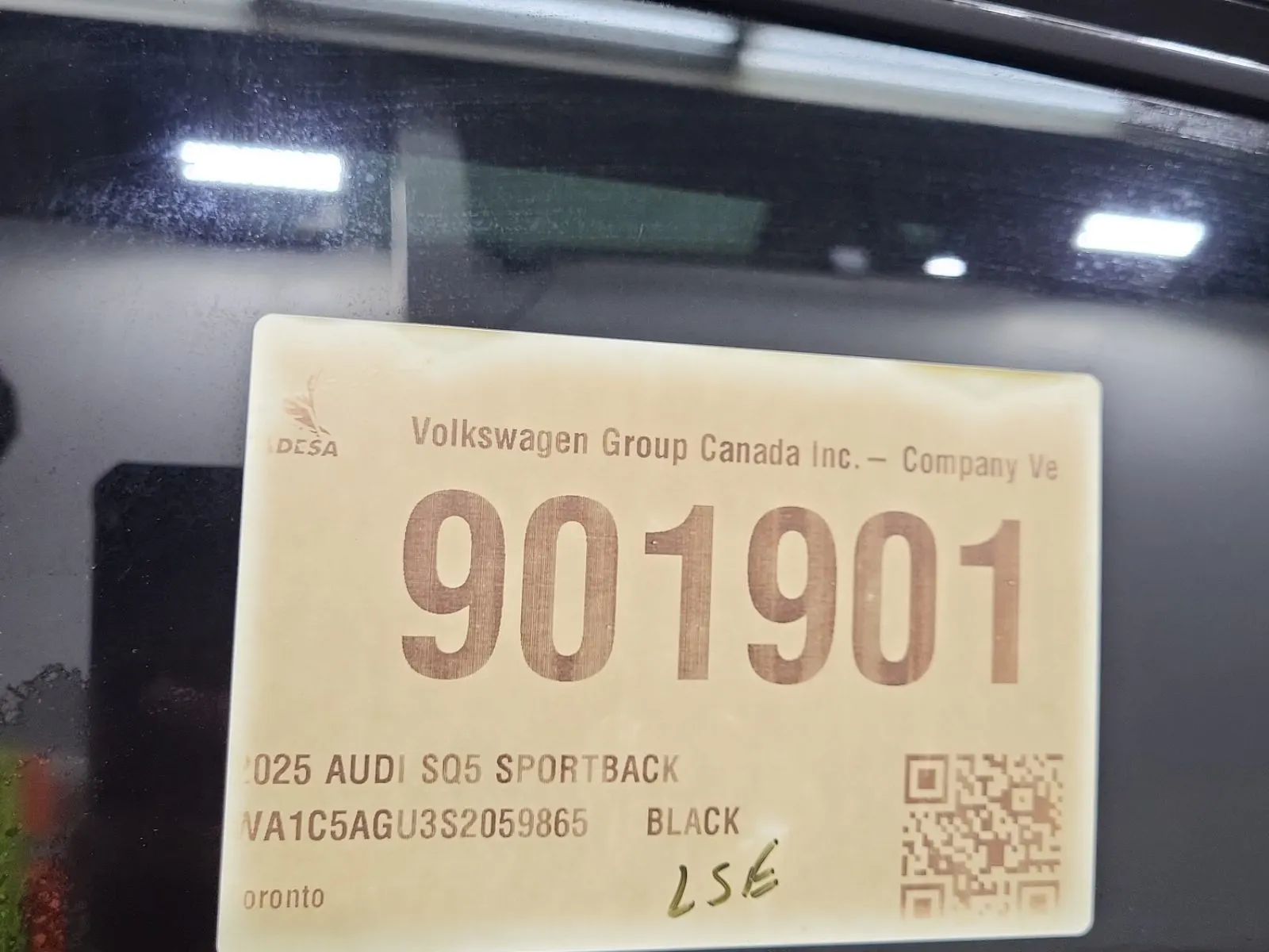 Inventory Label Photo