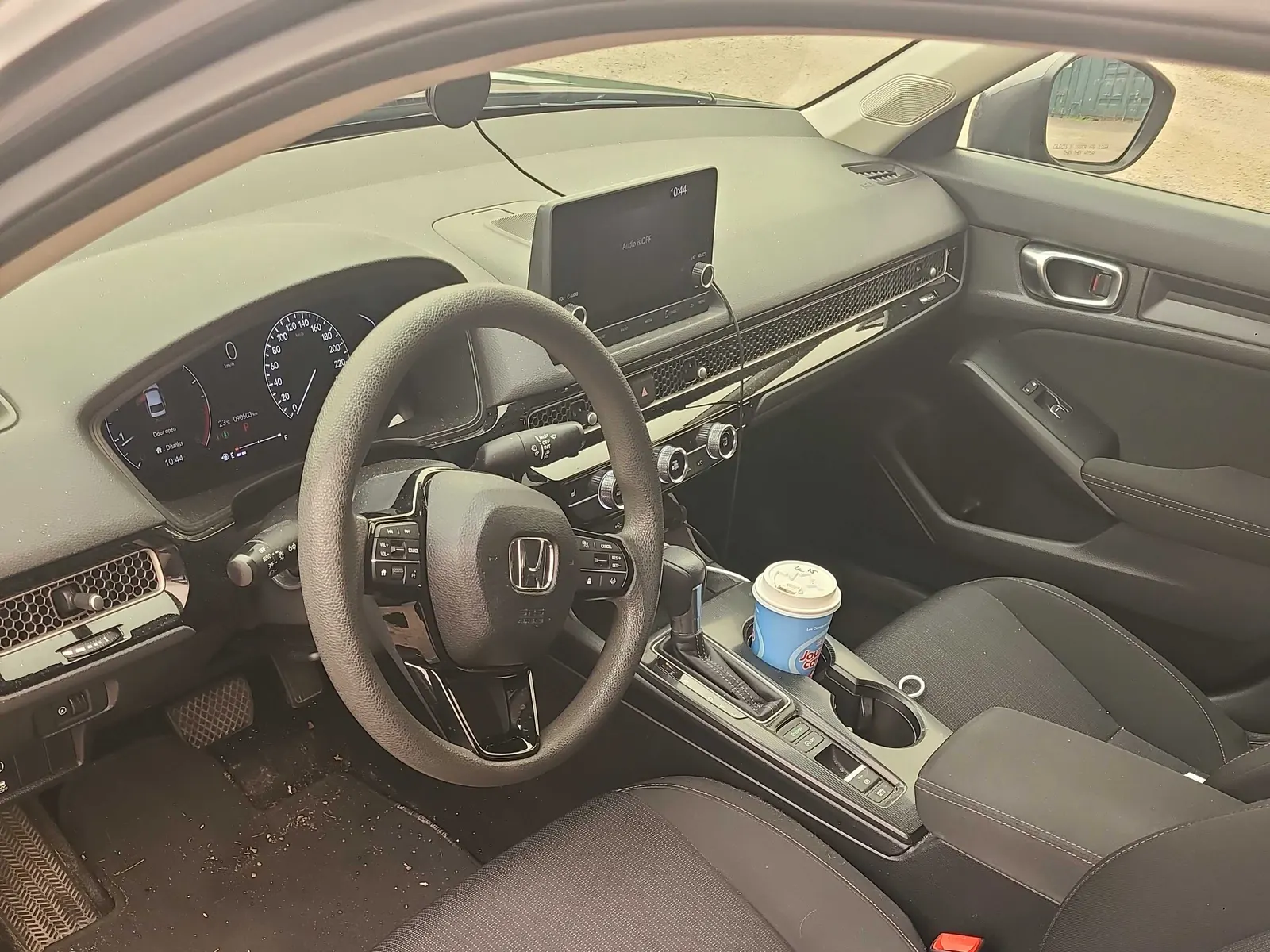 Interior driver side