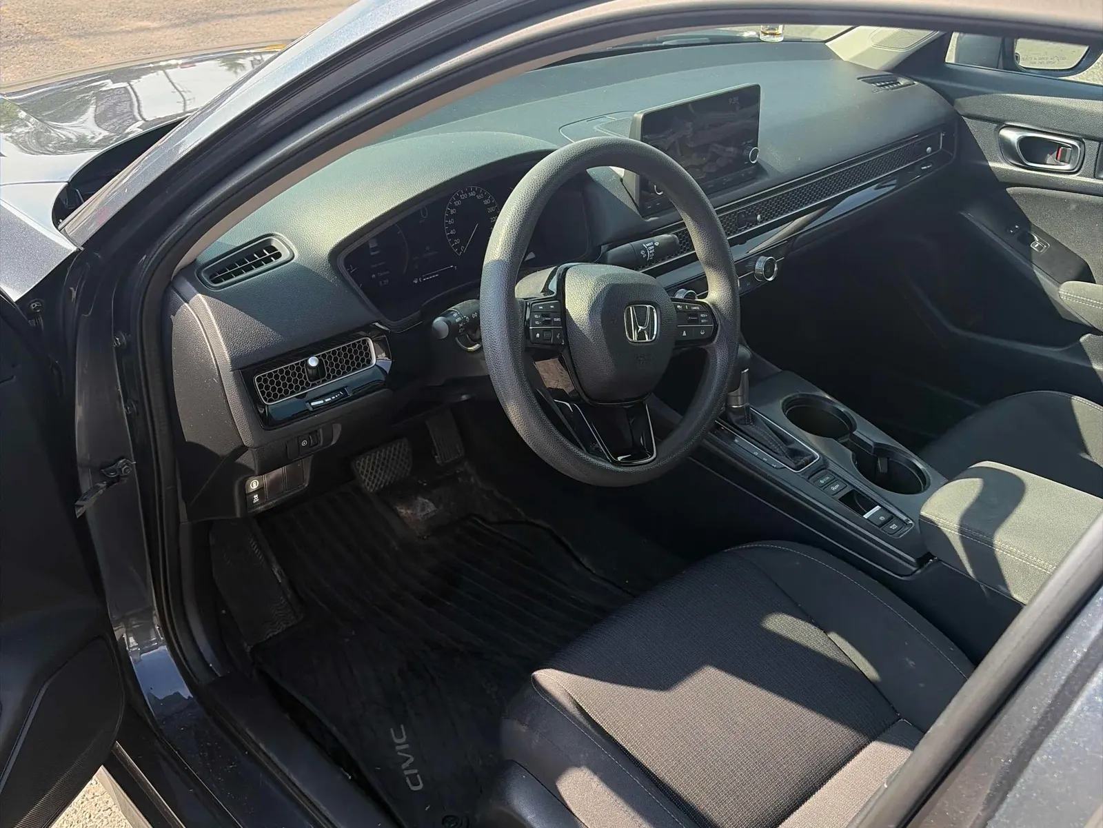 Interior driver side