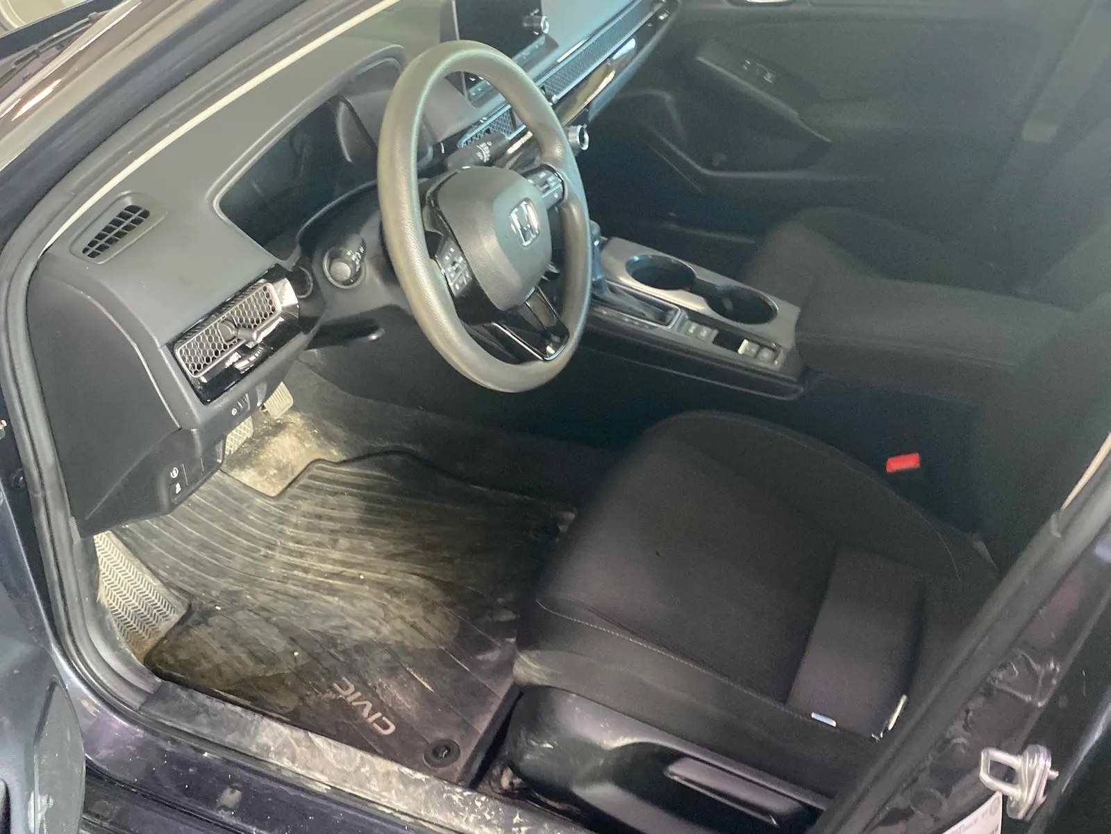 Interior driver side