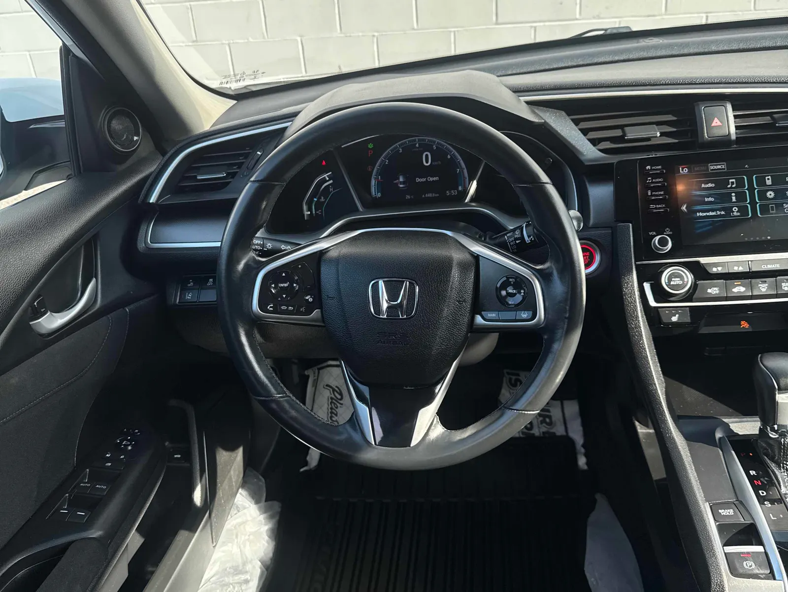 Interior driver side