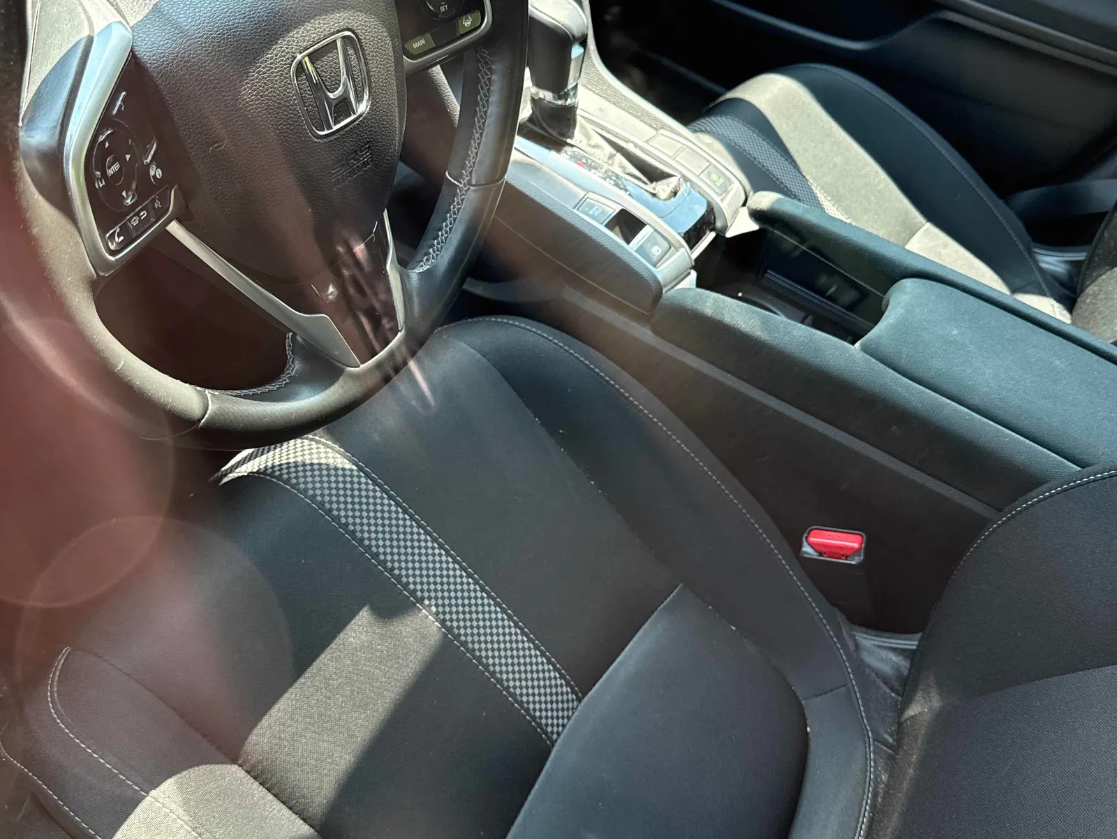 Interior driver side
