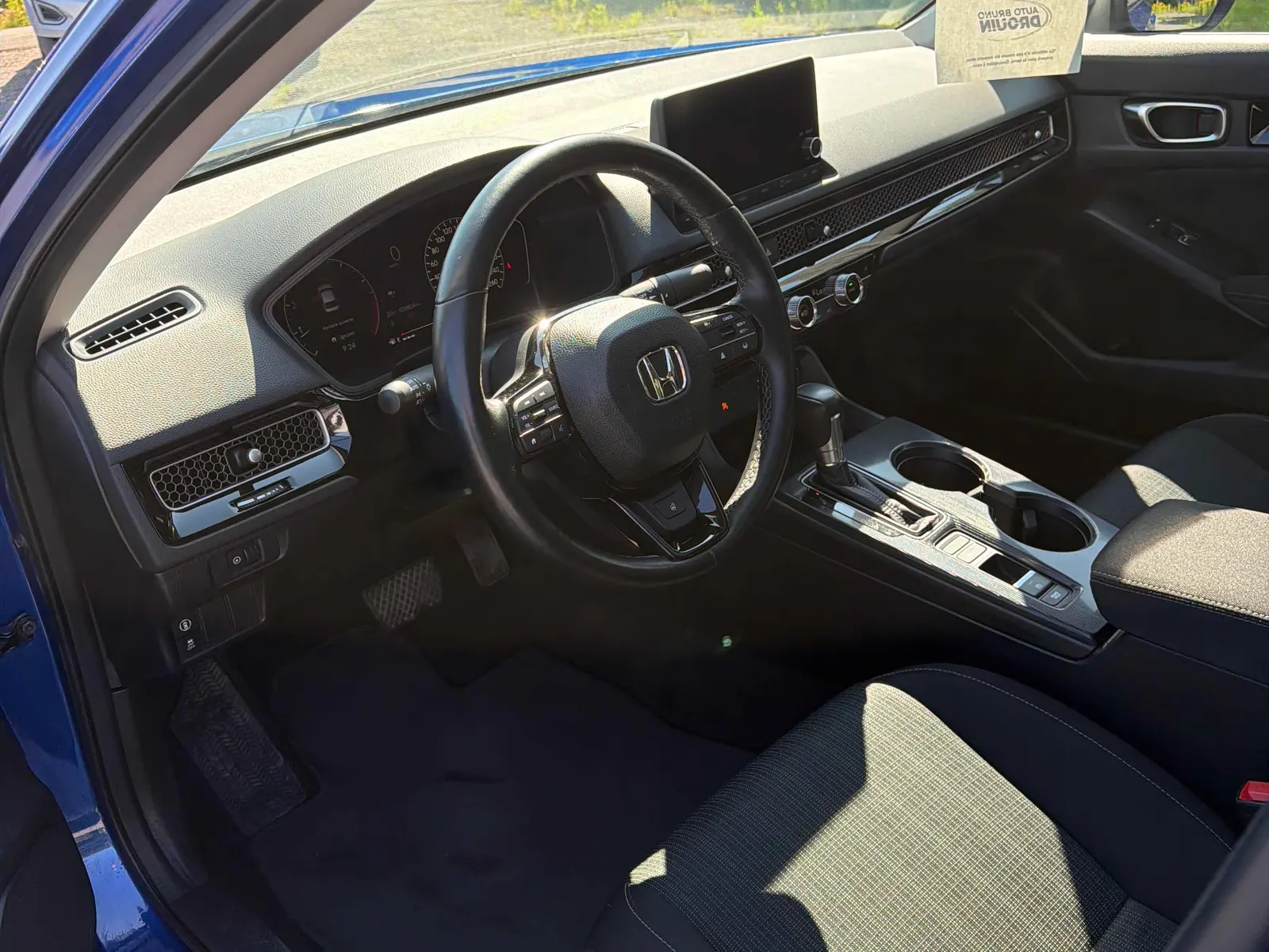 Interior driver side