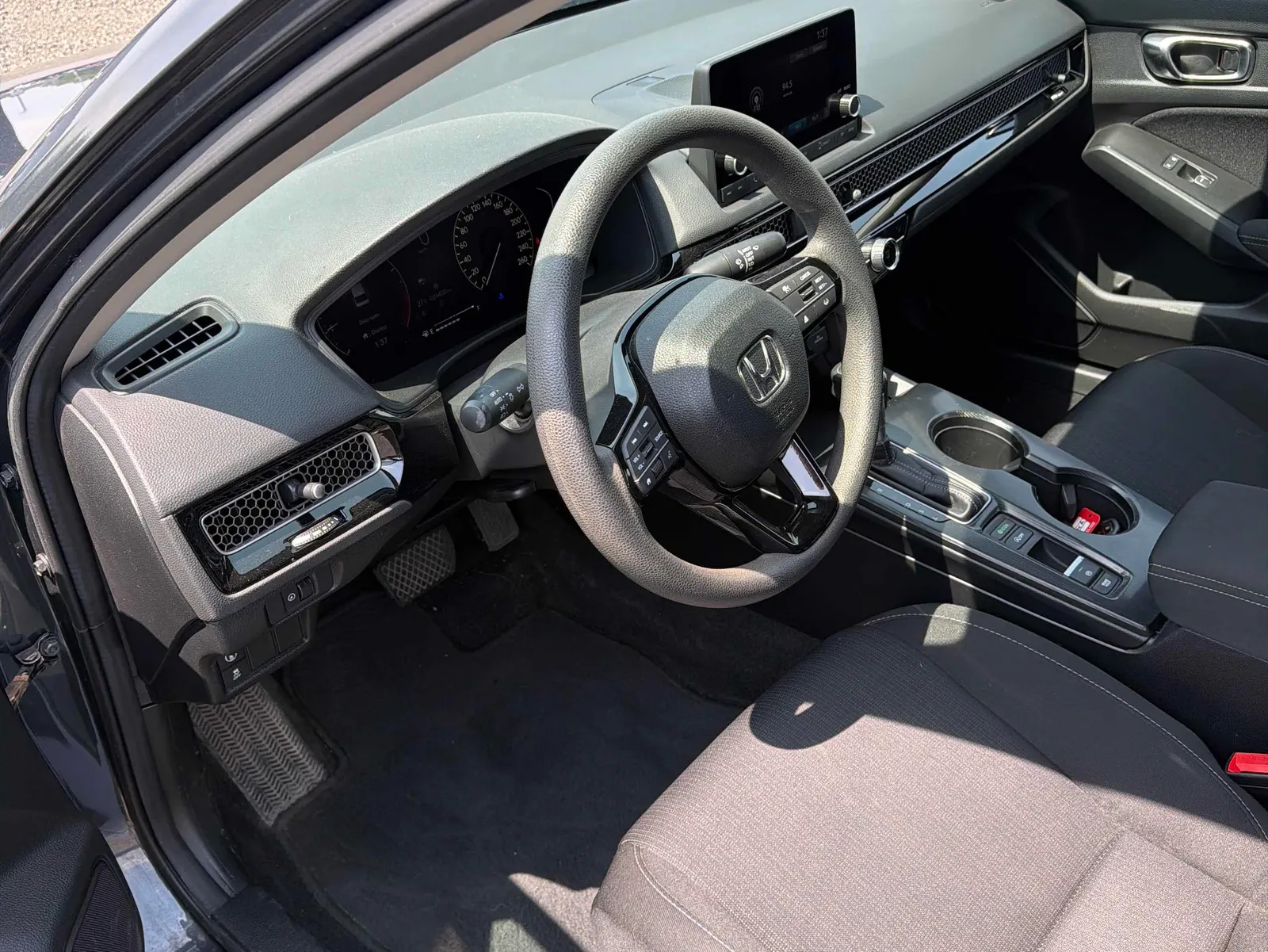 Interior driver side