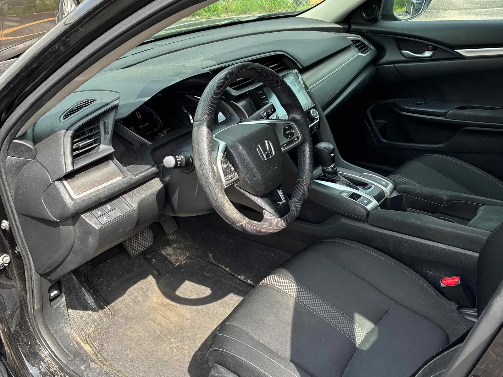 Interior driver side