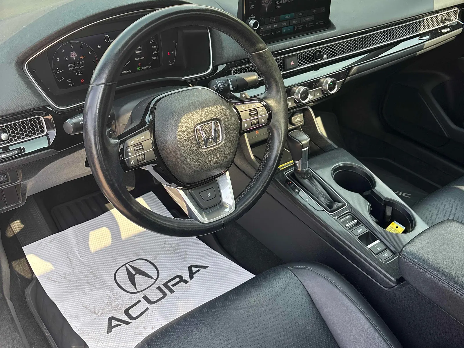 Interior driver side