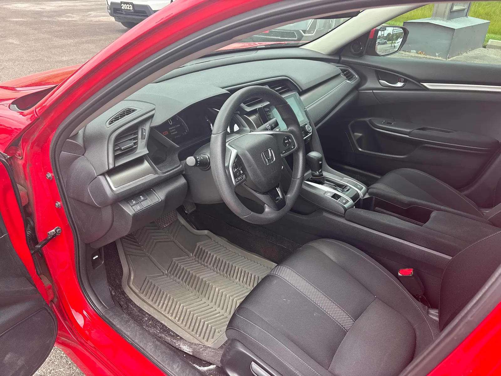 Interior driver side