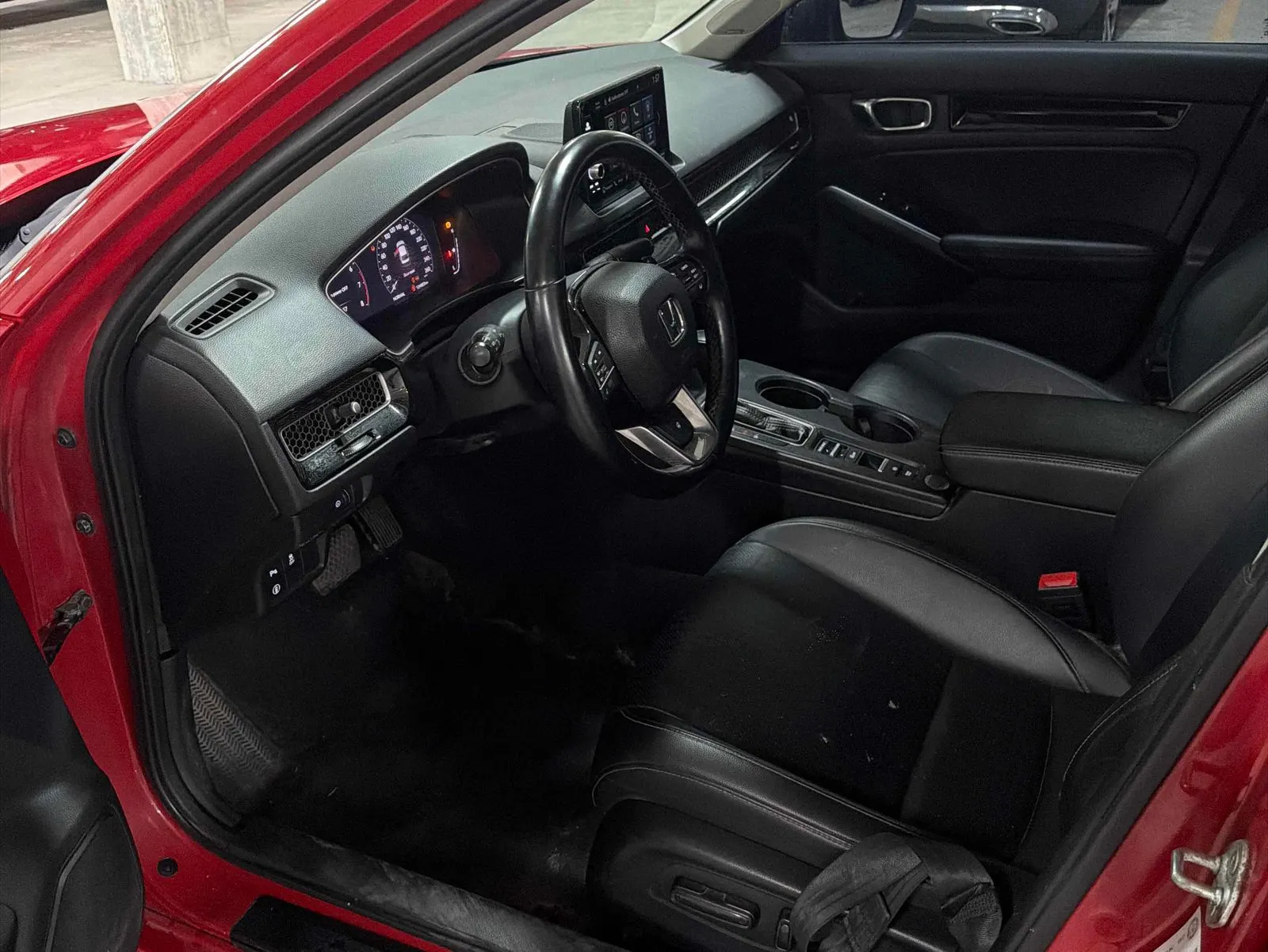 Interior driver side
