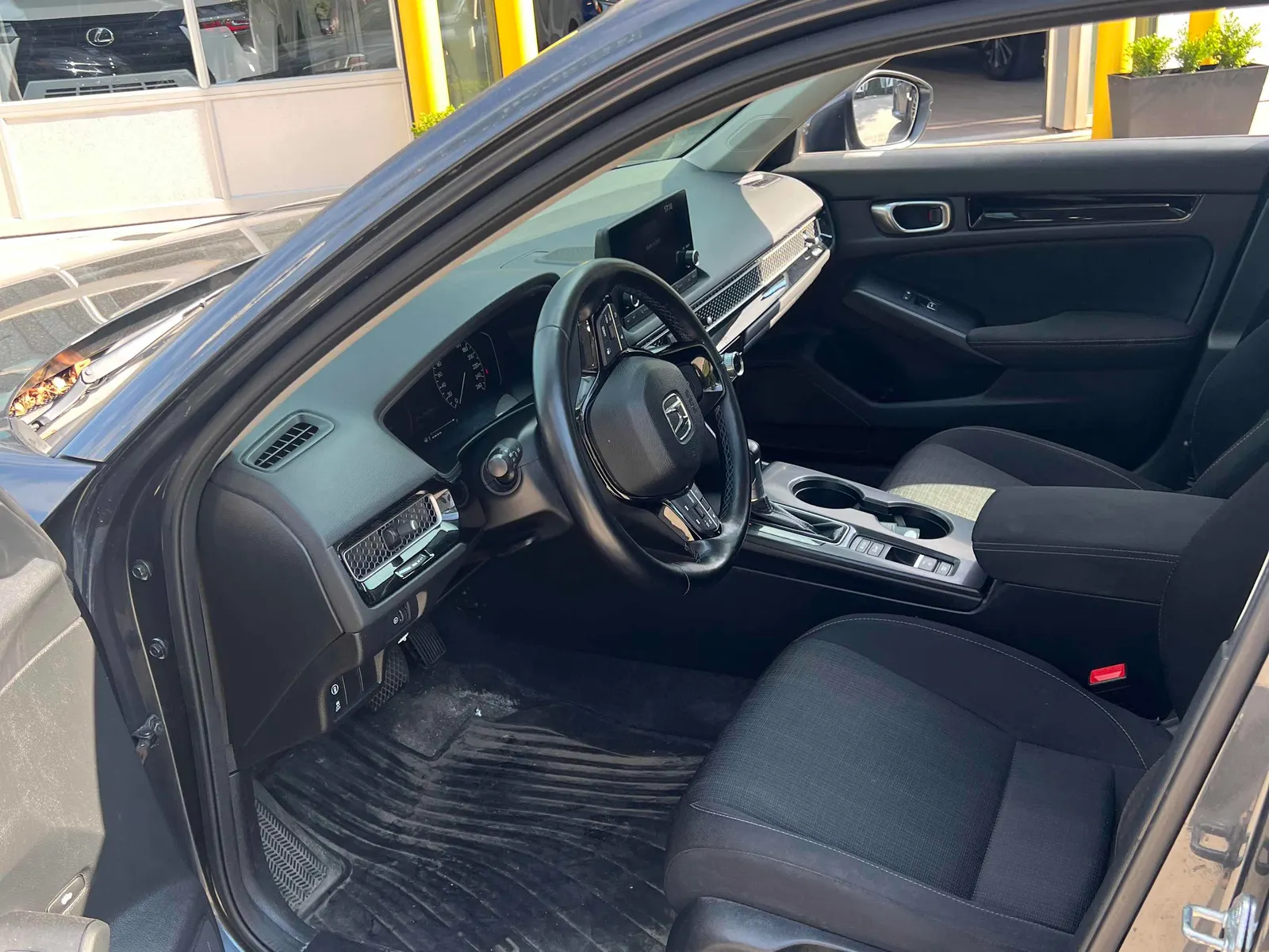 Interior driver side